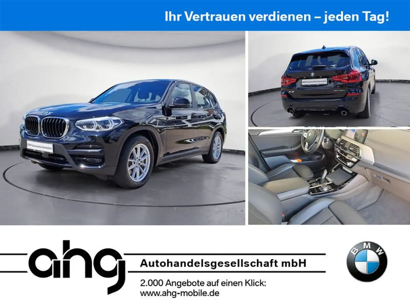BMW X3 xDrive30e ADVANTAGE Head-UP AHK ACC Schwarz - 1