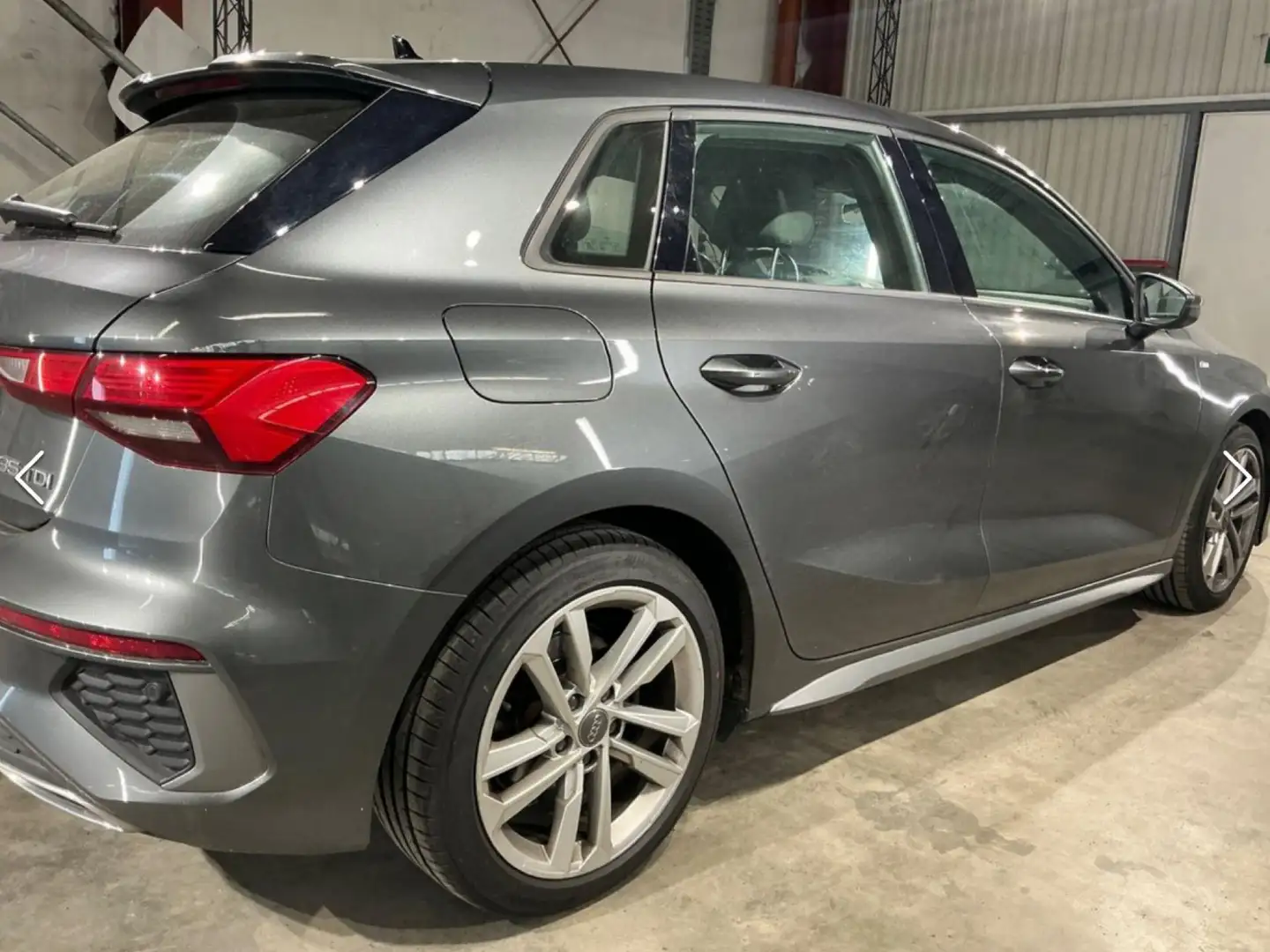 Audi A3 2.0 35 TDI 150 S-Tronic 7 S line - GARANTIE 12 MOI Gris - 2
