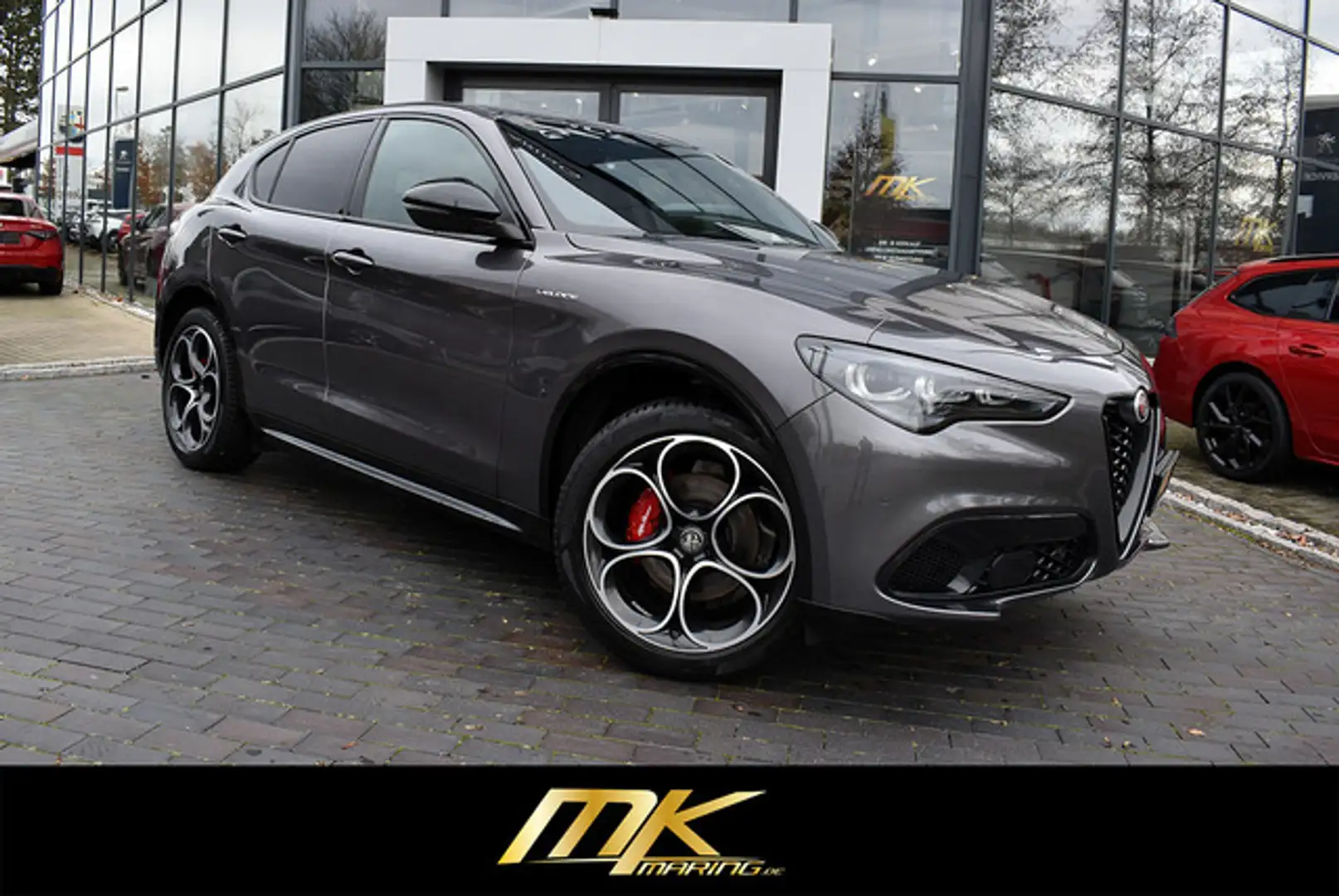 Alfa Romeo Stelvio 2.0 TURBO*VELOCE*H&K SOUND*MATRIX*FACELI Grau - 1