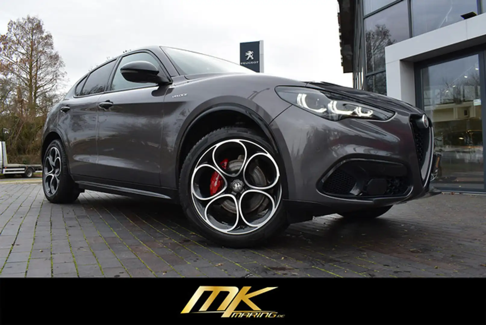 Alfa Romeo Stelvio 2.0 TURBO*VELOCE*H&K SOUND*MATRIX*FACELI Grau - 2