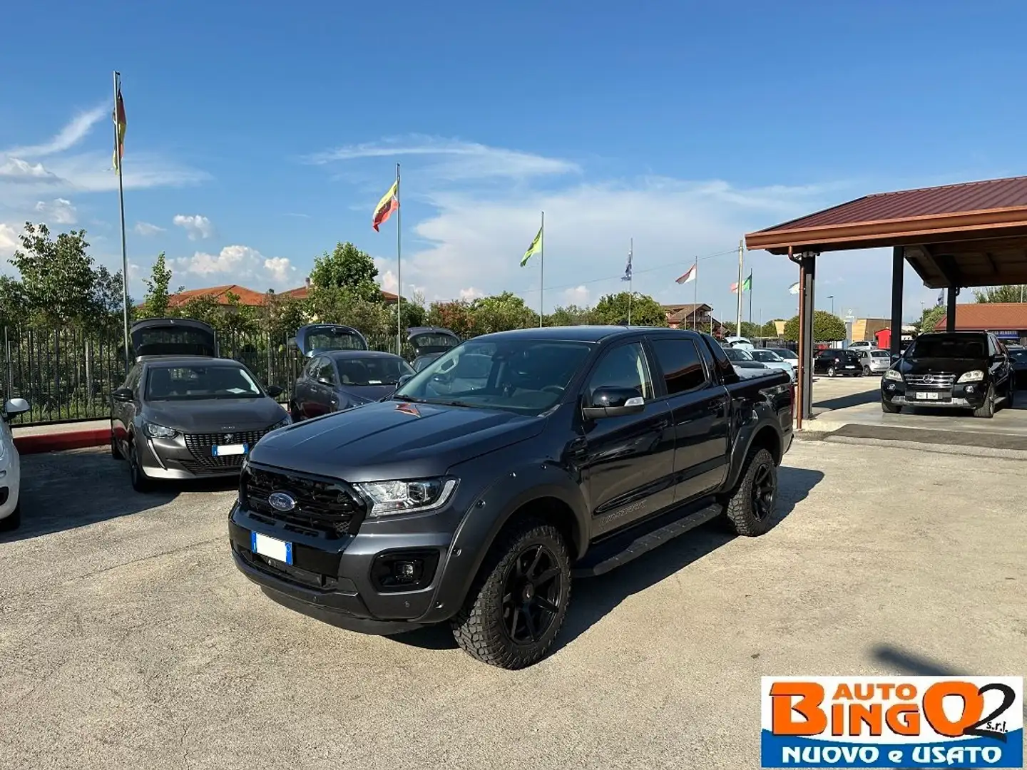 Ford Ranger Ranger 2.0 ecoblue double cab Wildtrak 170cv Grigio - 1