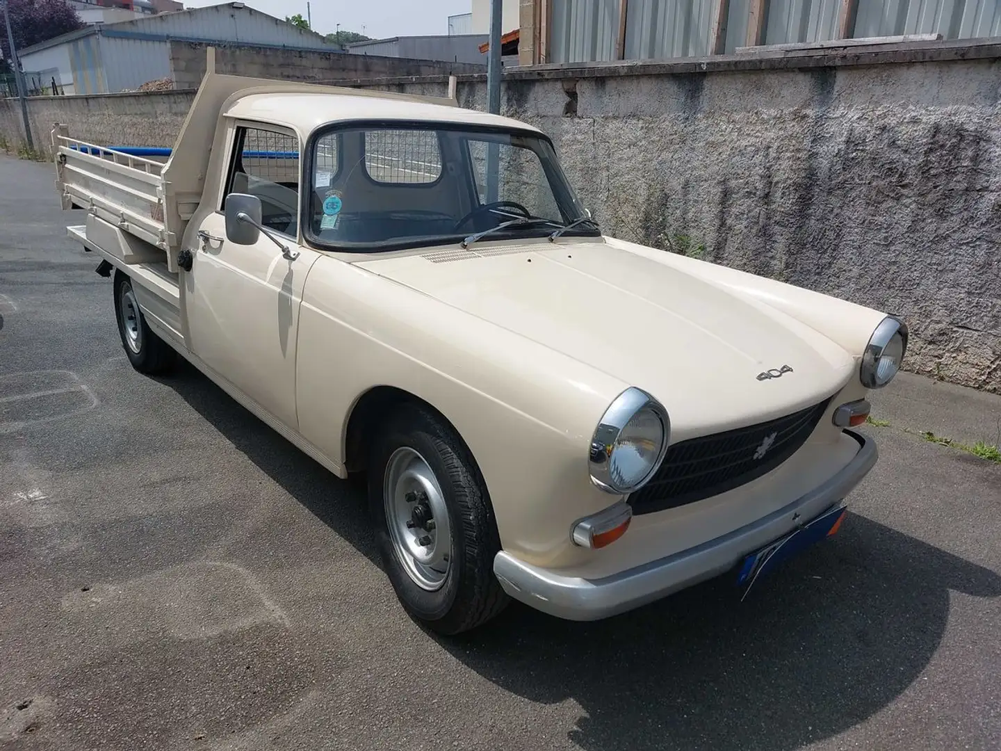 Peugeot 404 Pick Up Kipper(Hydr.),rostfrei,1.Hand Beżowy - 2