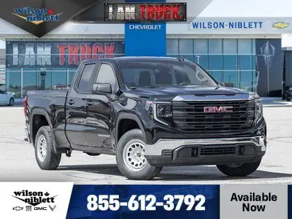 Black 2026 GMC Sierra 1500 Pickup Truck Four-Wheel Drive Automatic