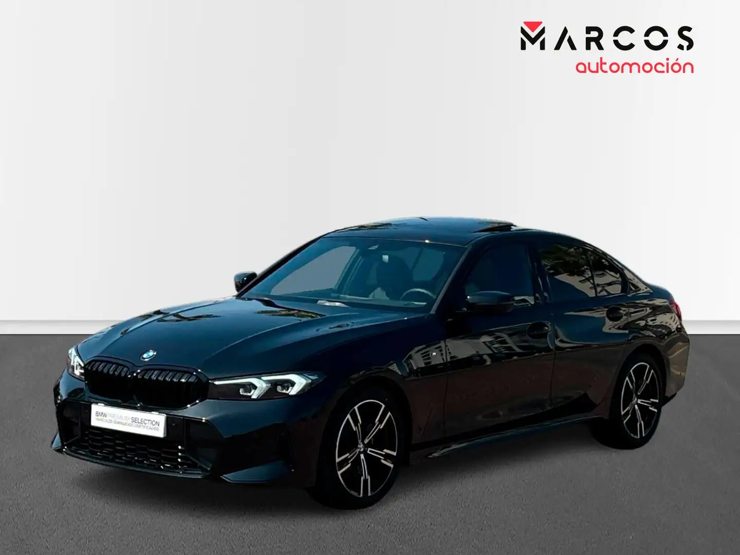 BMW 320 320dA Noir - 1