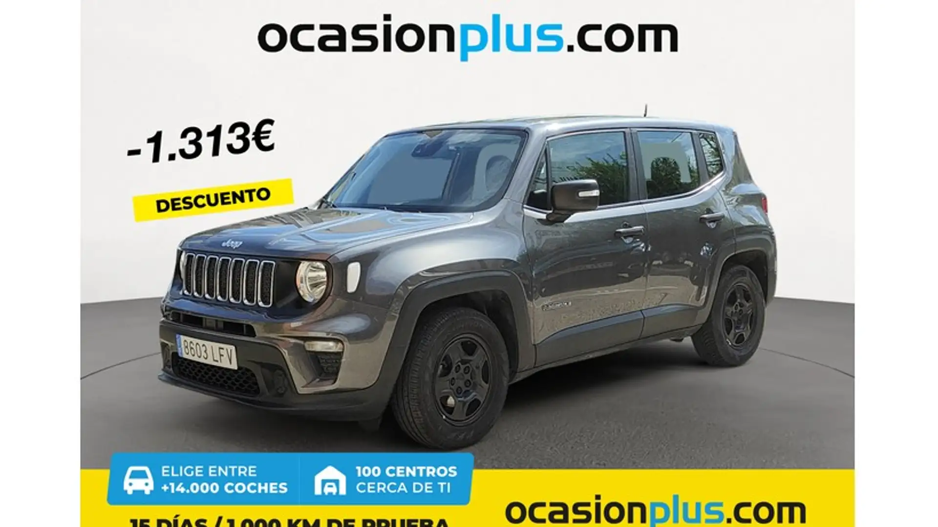 Jeep Renegade 1.0 Sport 4x2 Gris - 1