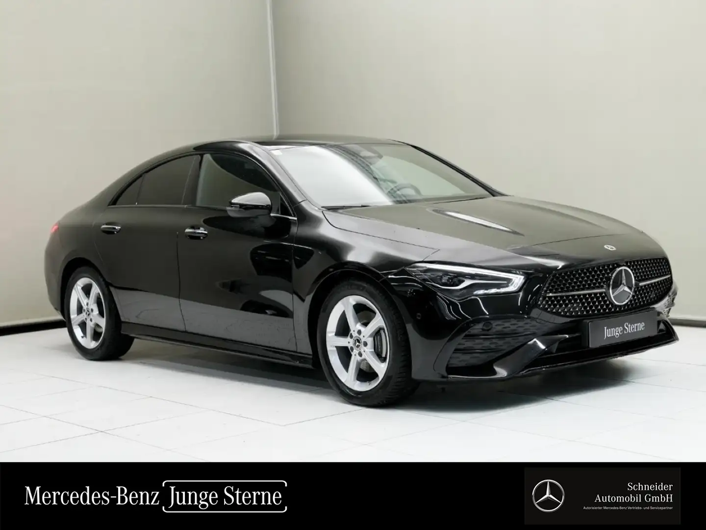 Mercedes-Benz CLA 180 d Coupé W-Paket Navi Night Sport KAM Schwarz - 1