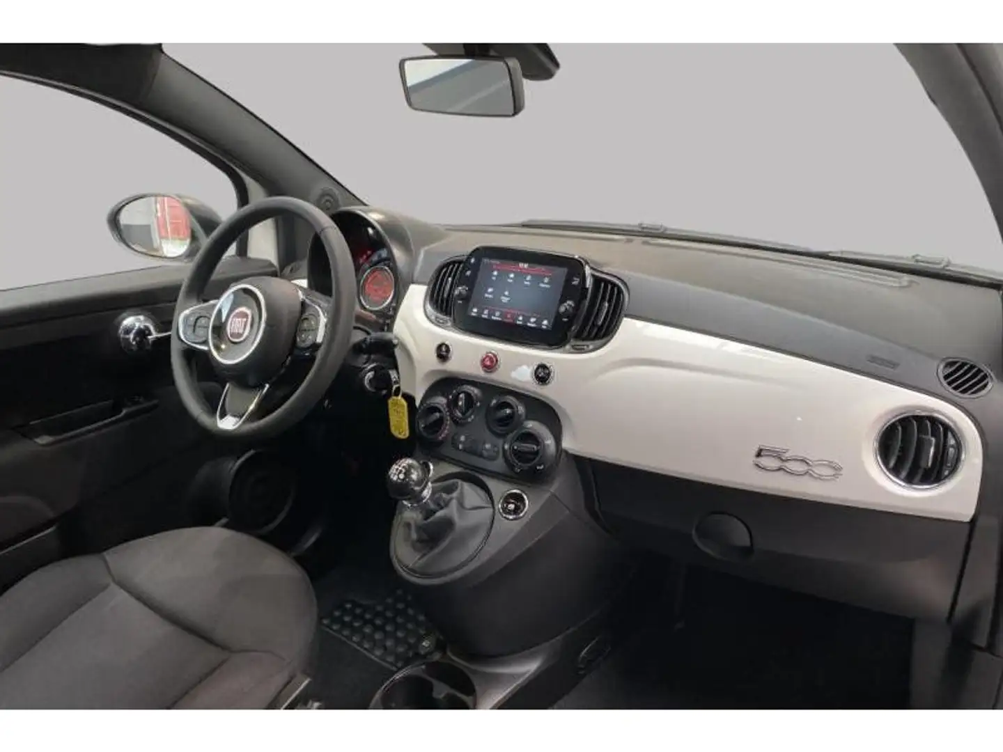 Fiat 500 Hybrid Wit - 2