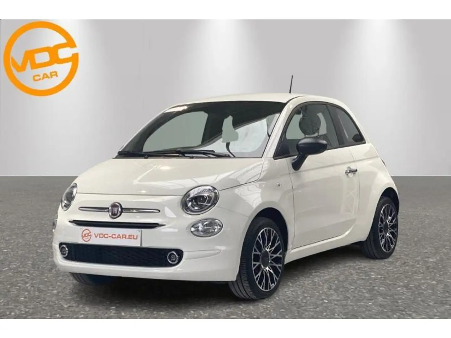 Fiat 500 Hybrid Wit - 1