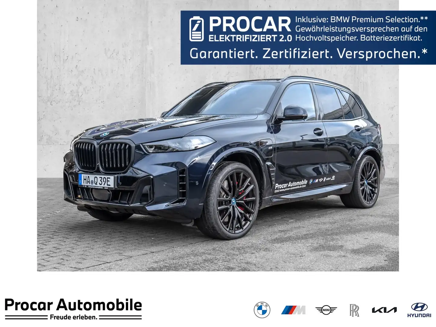 BMW X5 xDrive50e M-Sport Pro Aktivlenk. DAProf PAProf Zwart - 1