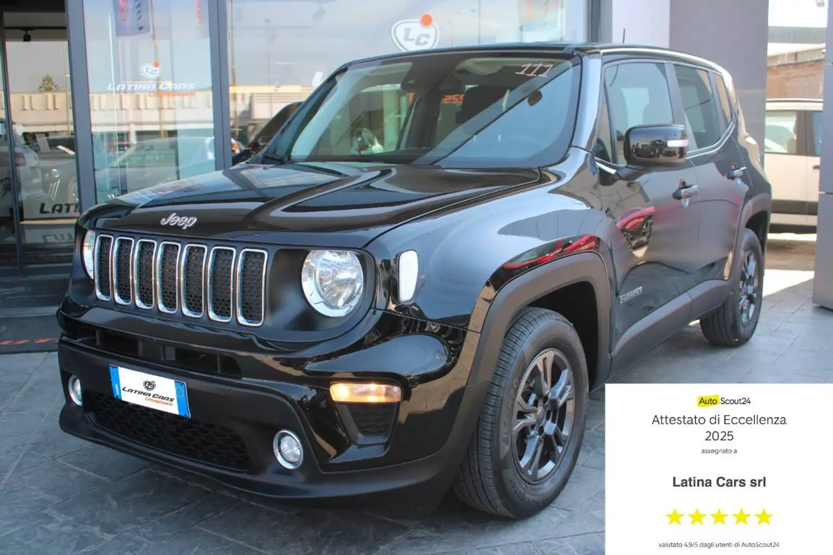 Jeep Renegade 1.0 t3 Business 2wd con Navigatore e CarPlay Nero - 1