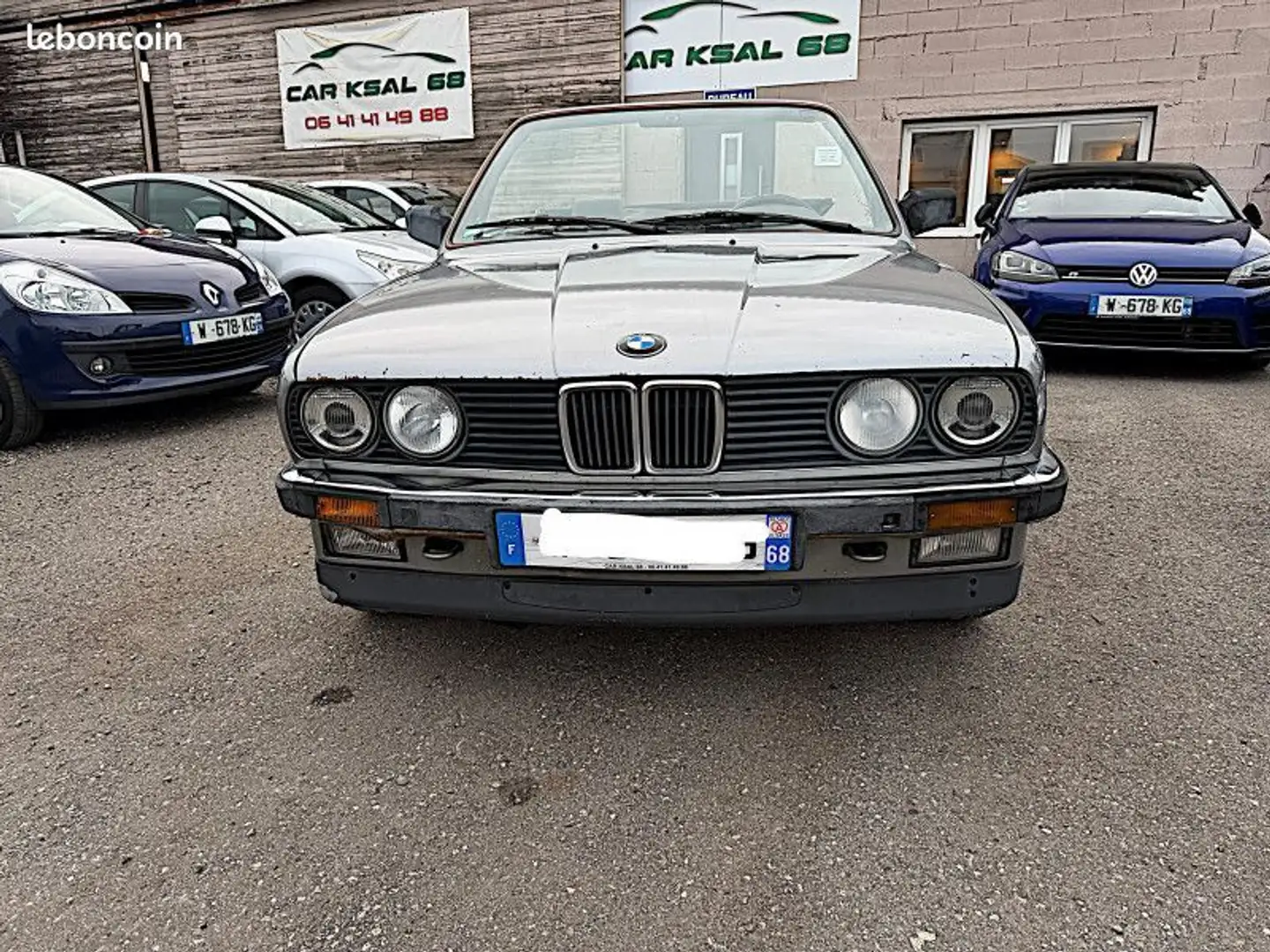 BMW 320 SERIE 320I CABRIOLET Grau - 2