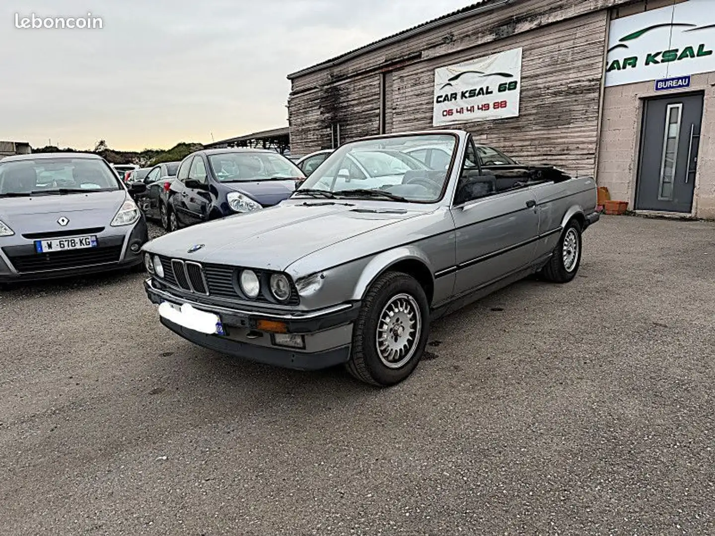 BMW 320 SERIE 320I CABRIOLET Grau - 1