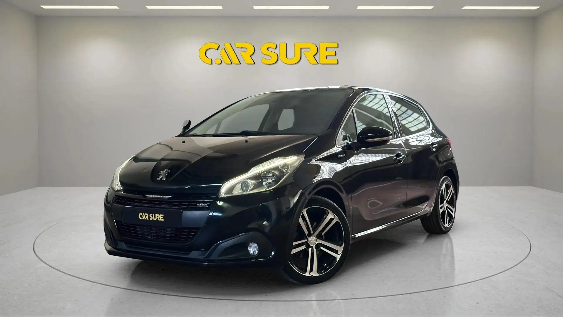 Peugeot 208 1.2 PureTech S&S GT Line EAT6 110 Noir - 1