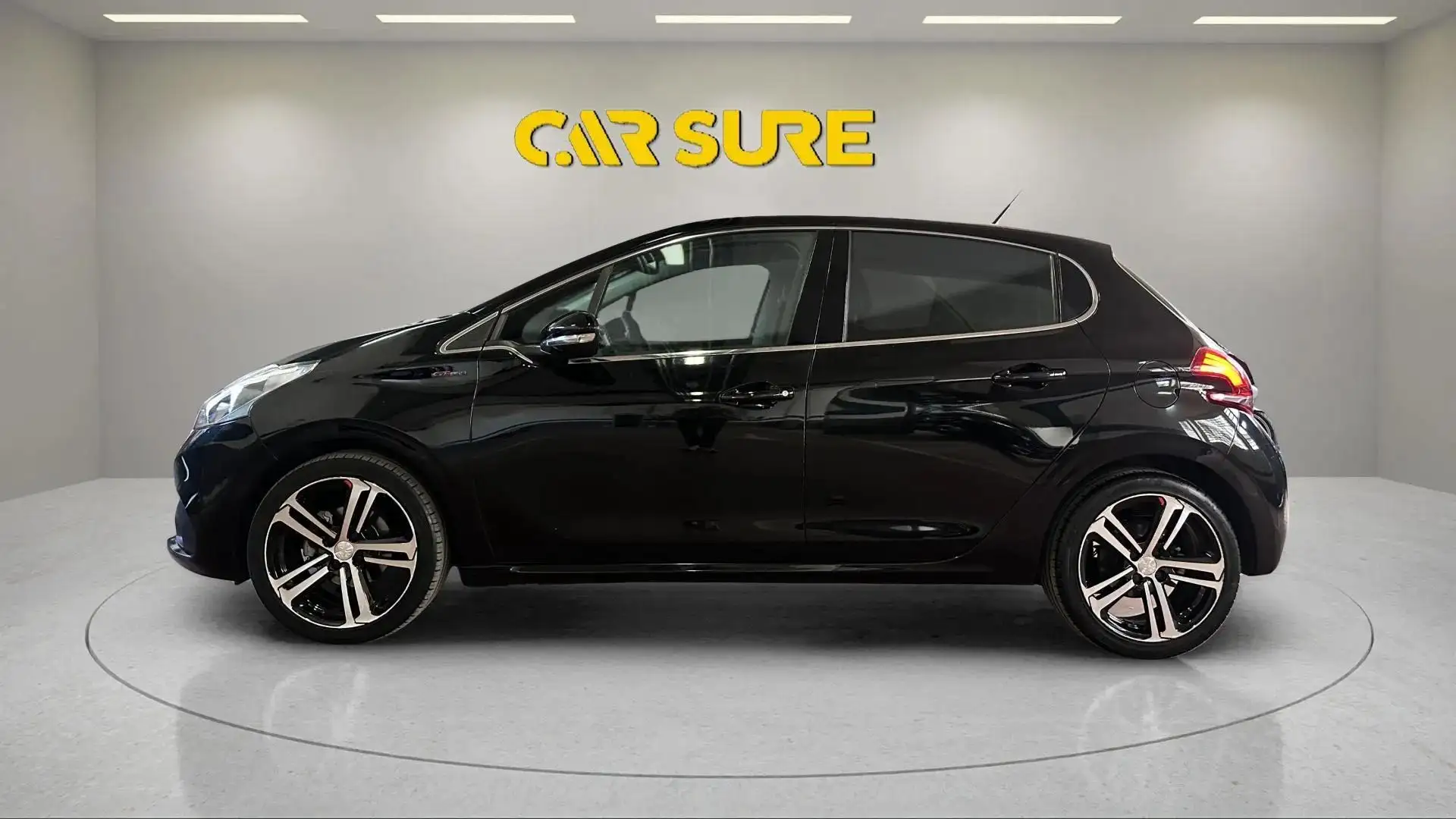 Peugeot 208 1.2 PureTech S&S GT Line EAT6 110 Noir - 2