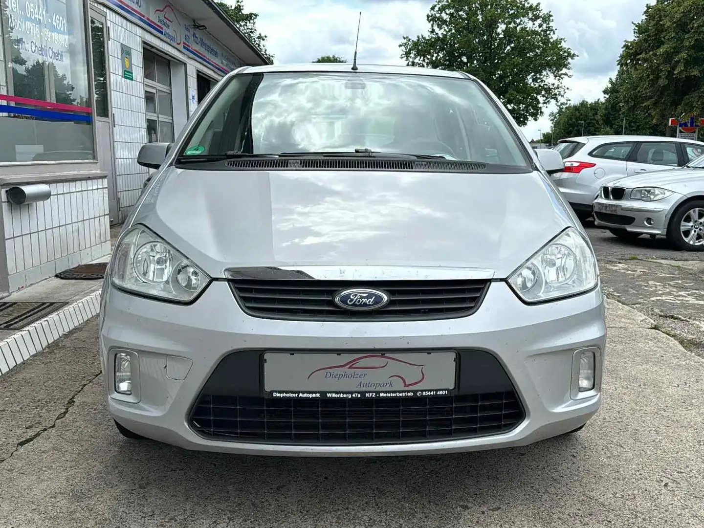 Ford C-Max Style"1,6"TOP"TÜV-04-2027"AHK"KLIMA" Argent - 2