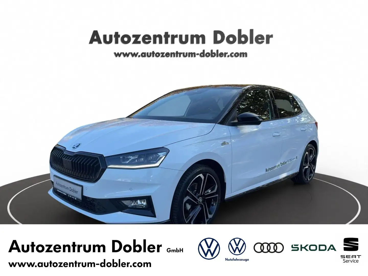 Skoda Fabia 1.5 TSI Monte Carlo Sportpaket Navi LED Weiß - 1