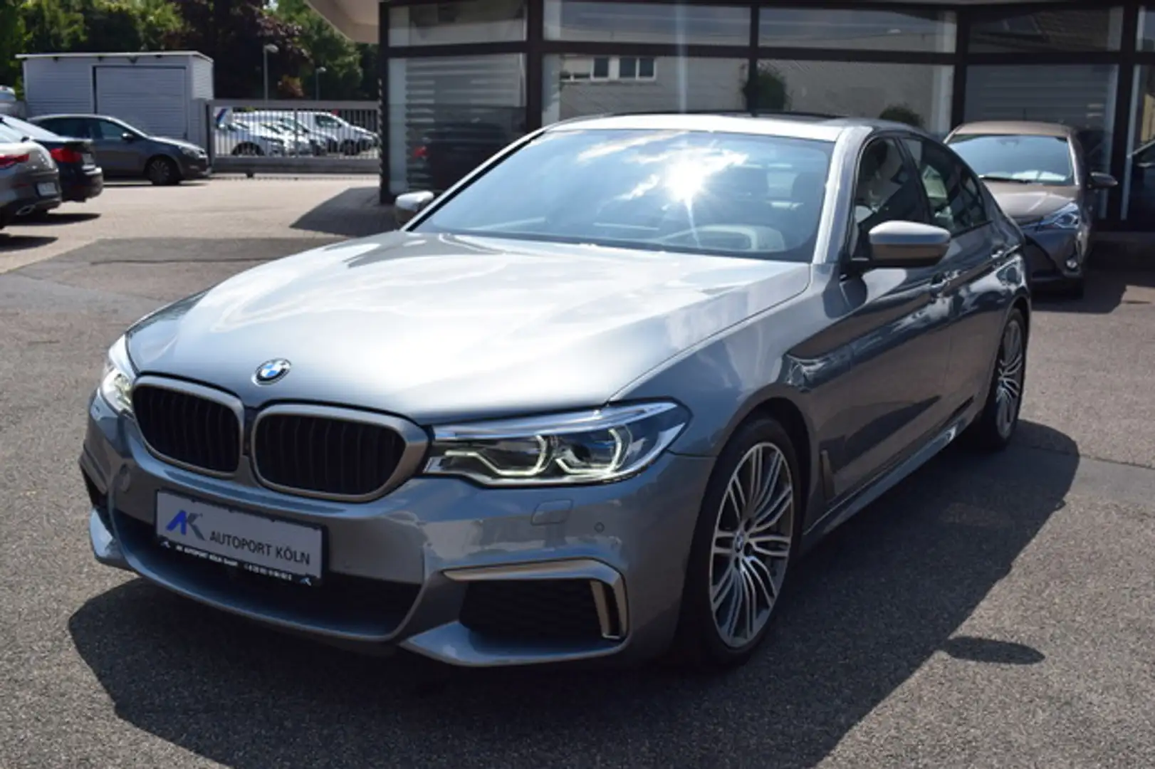 BMW M550 d*1.HD*H&K*Massage*Soft*Night-Paket* Gris - 2