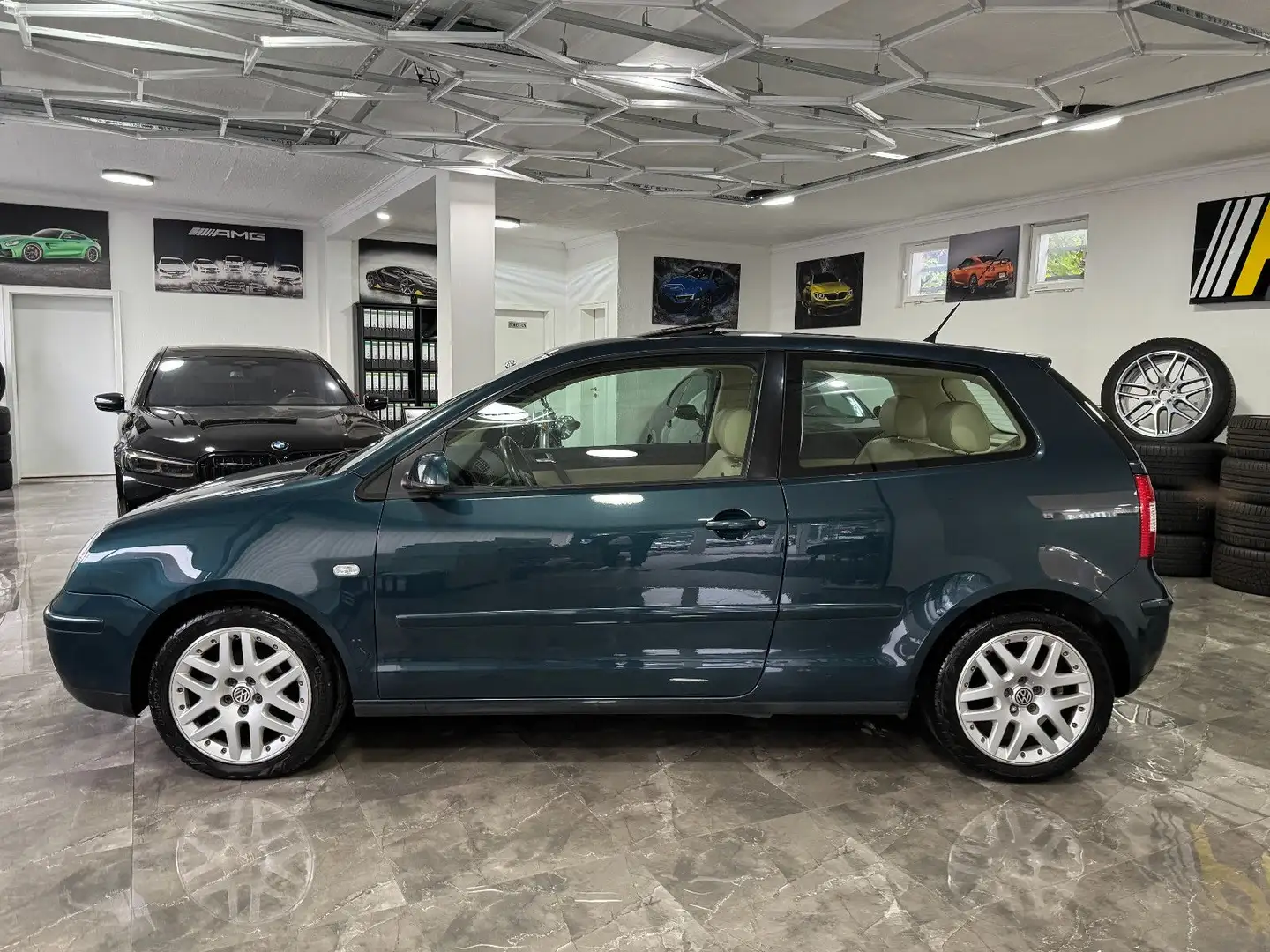 Volkswagen Polo 1.4 Highline / Automatik Klimaanlage Blau - 2
