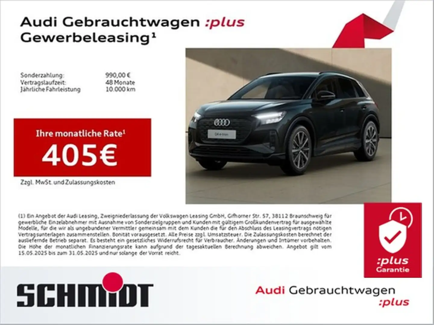Audi Q4 e-tron 55 quattro LM20 Navi+ Kamera HuD AHK Wärmepumpe Noir - 1