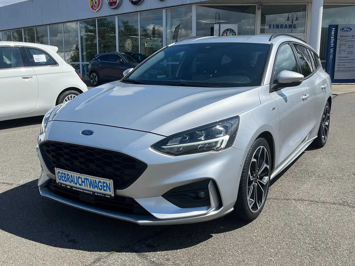 Ford Focus 1.0 Turnier ST-Line - RFK-SHZ-FSH-NAVI Argent - 1