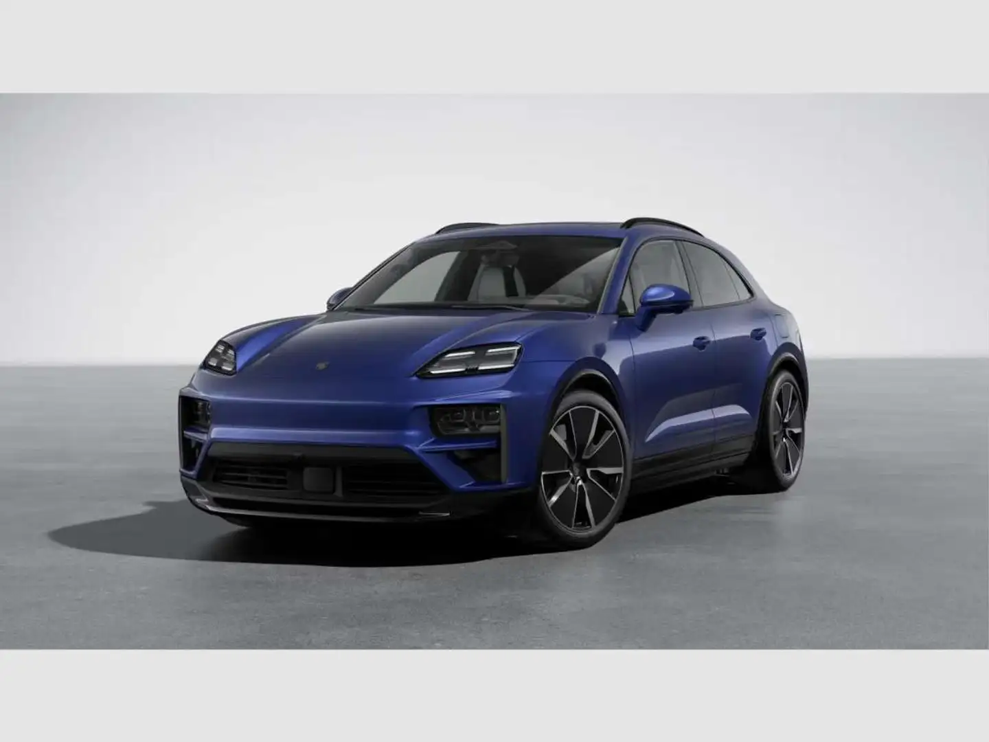 Porsche Macan Turbo Bleu - 1