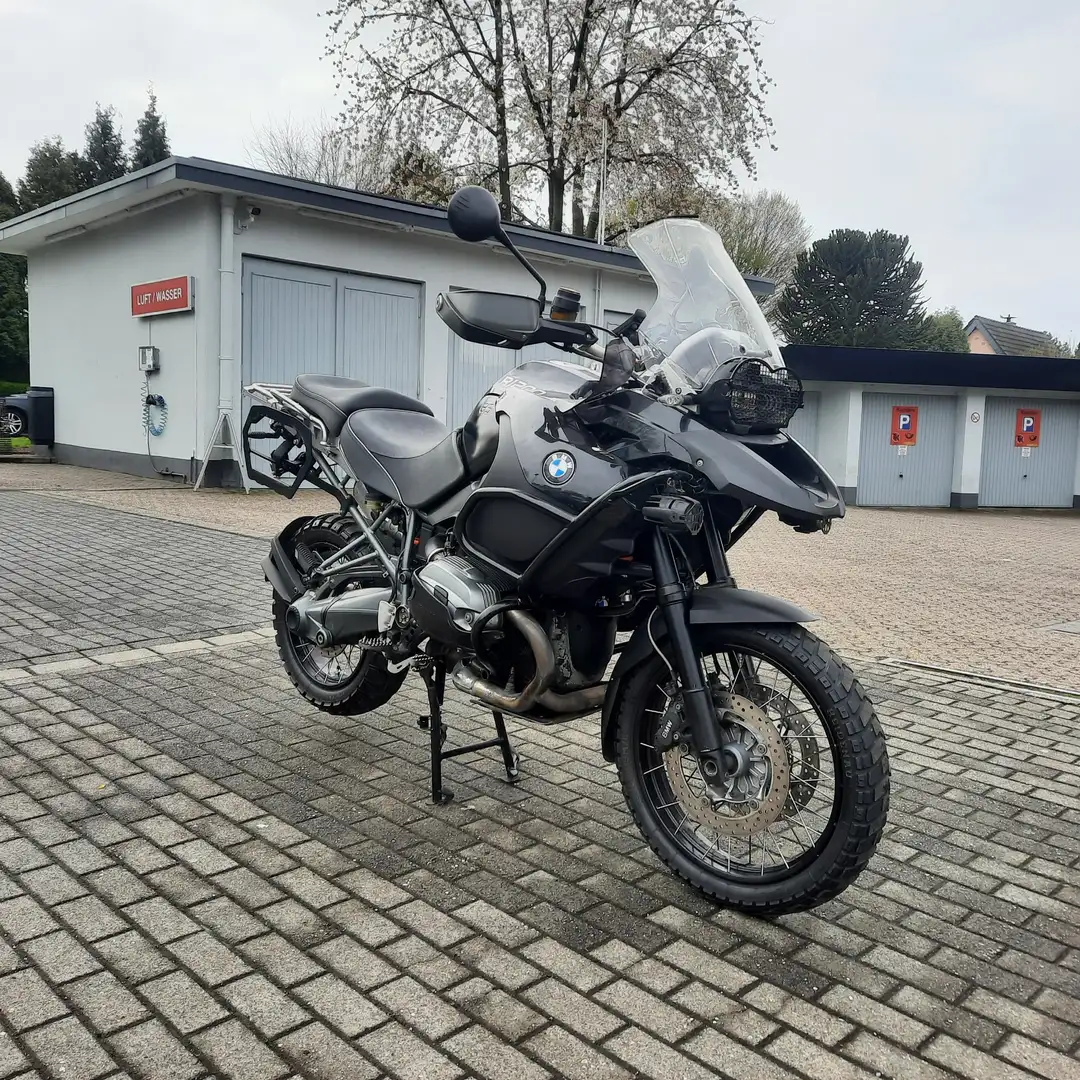 BMW R 1200 GS Adventure Triple Black TÜV neu!!!!!! Negro - 1