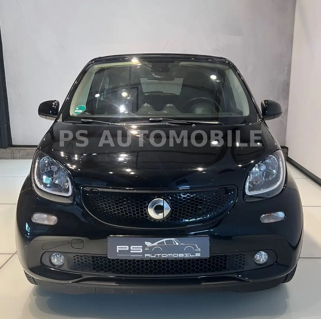 smart forFour 66kW prime/KLIMAAUTO/NAVI/RFK/LEDER Zwart - 2