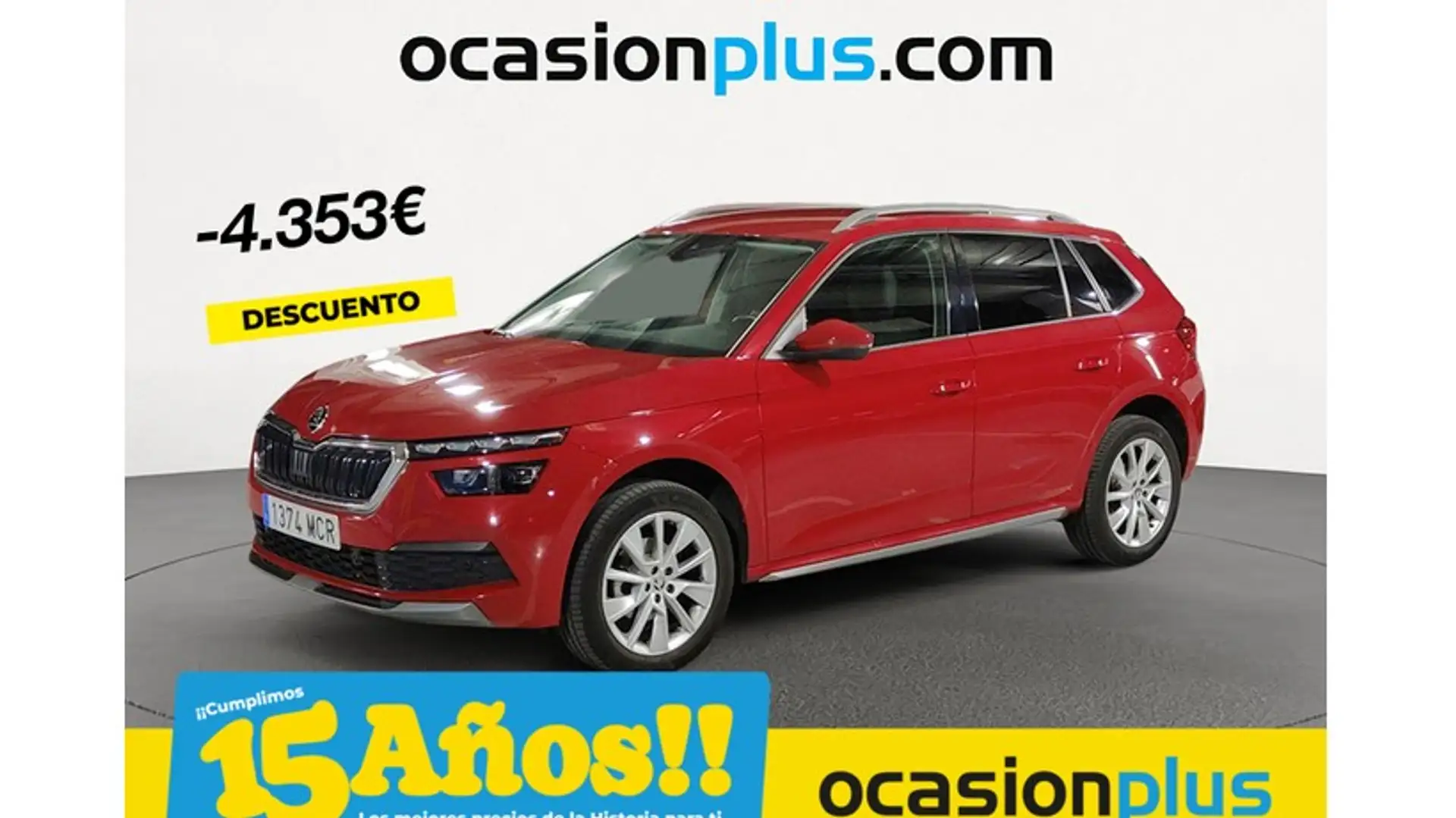 Skoda Kamiq 1.5 TSI Style DSG Rojo - 1