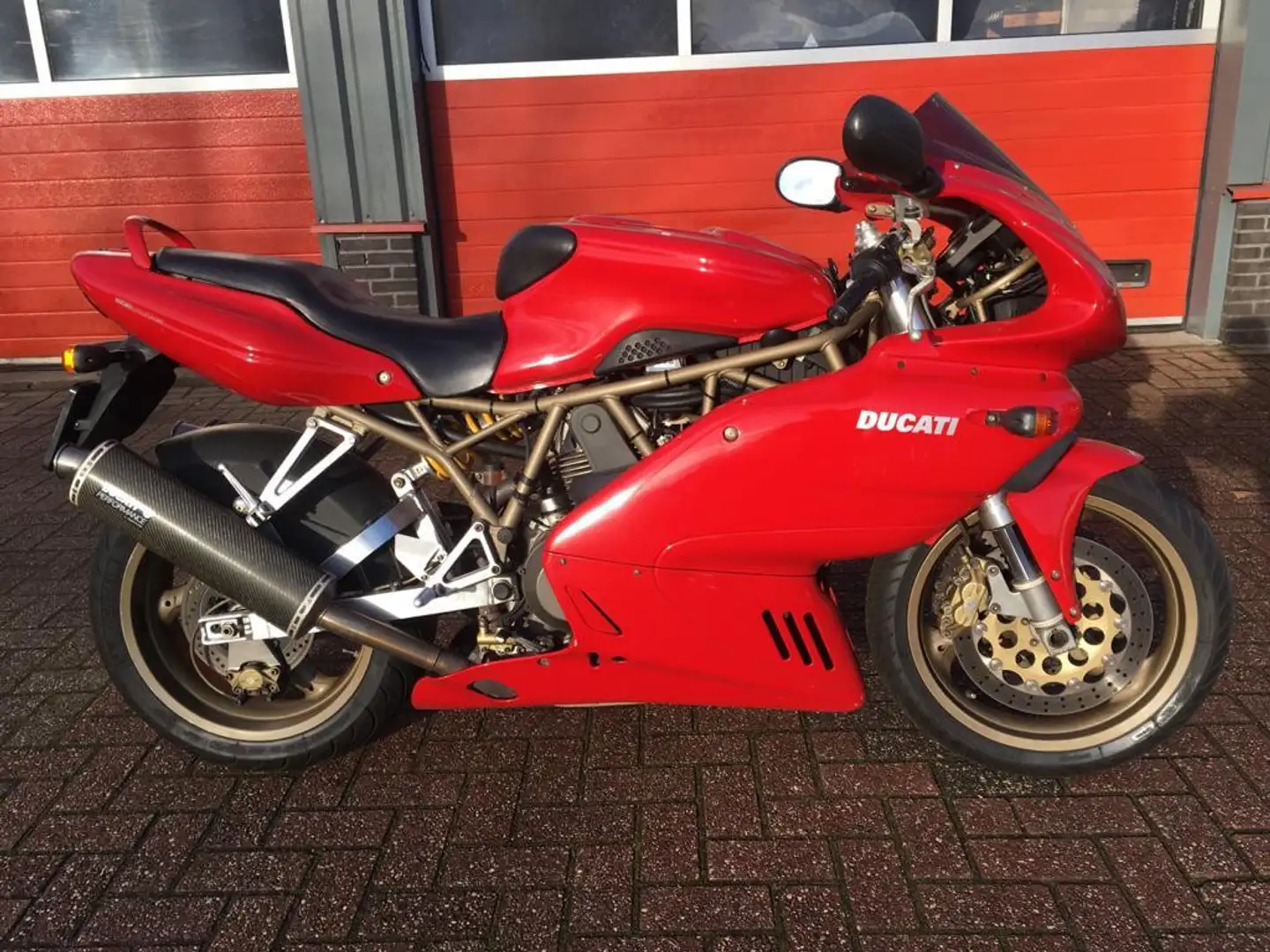 Ducati 900 SS Sport Carenata Piros - 2