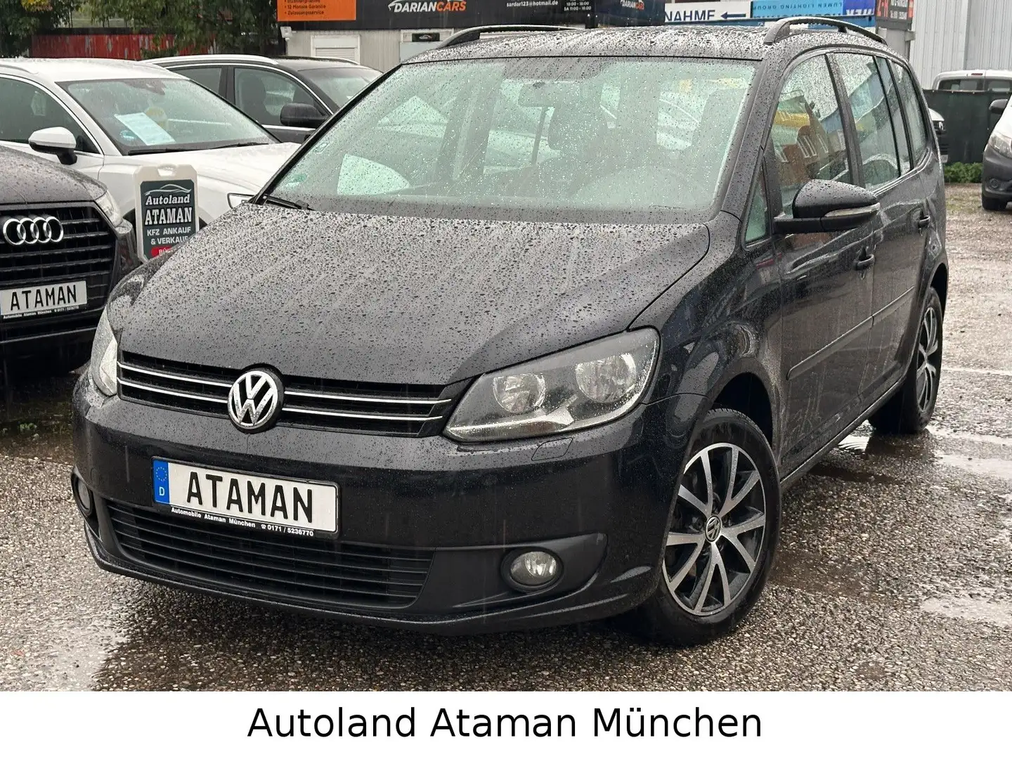 Volkswagen Touran TDI DSG / 2.Hand / Navi / Tempo / PDC Noir - 2