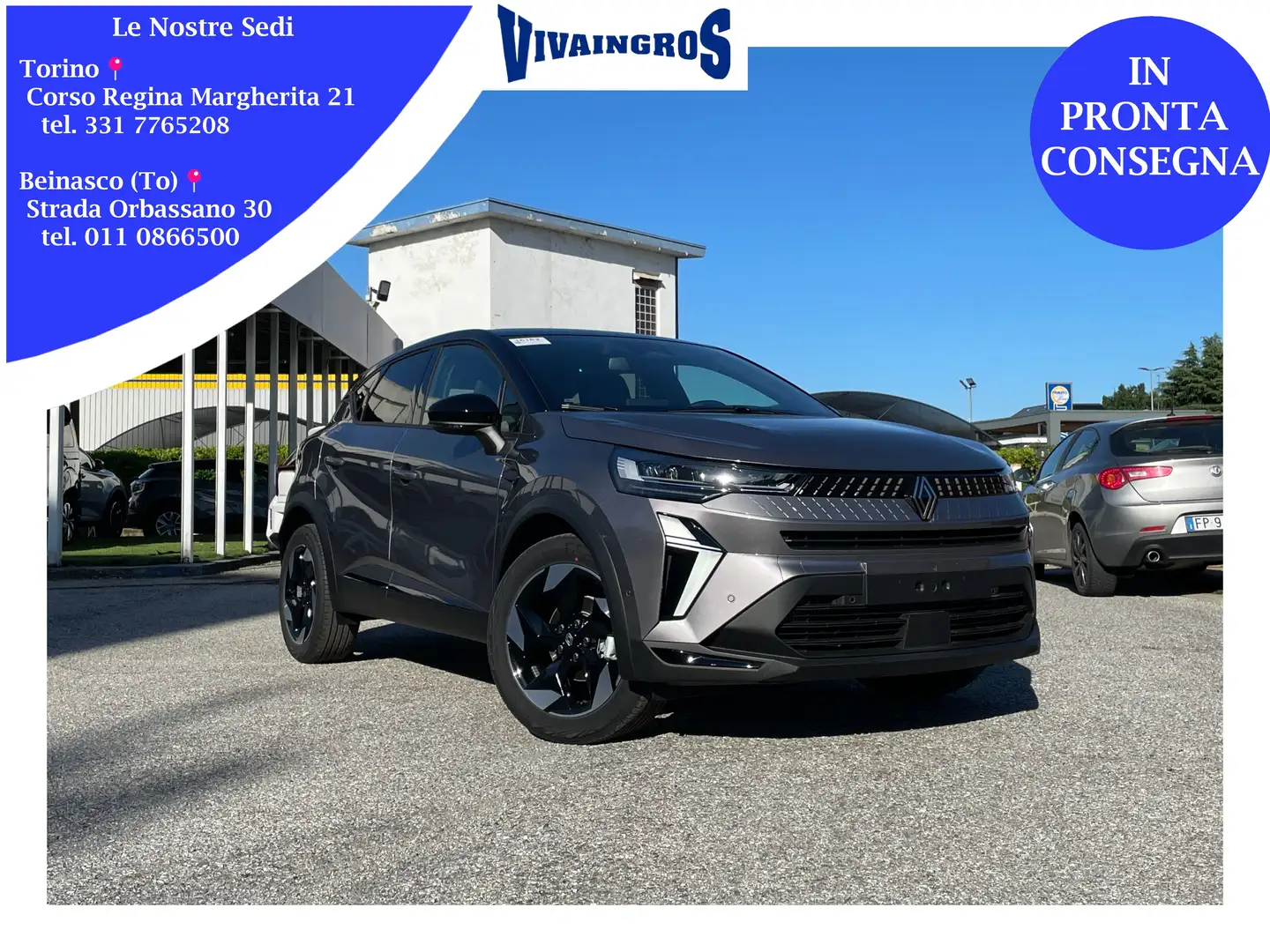 Renault Captur 1.0 Eco-G GPL Techno 100CV / IN PRONTA CONSEGNA Grigio - 1