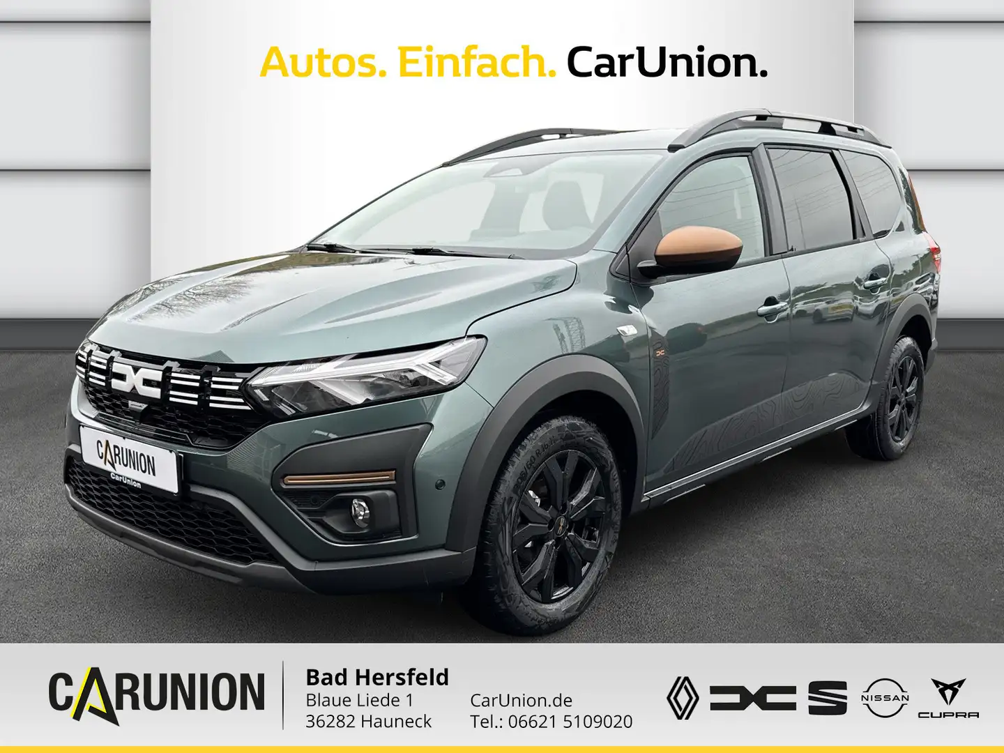 Dacia Jogger Extreme+ TCe 110 RFK/Navi/Klimaautomatik Groen - 1