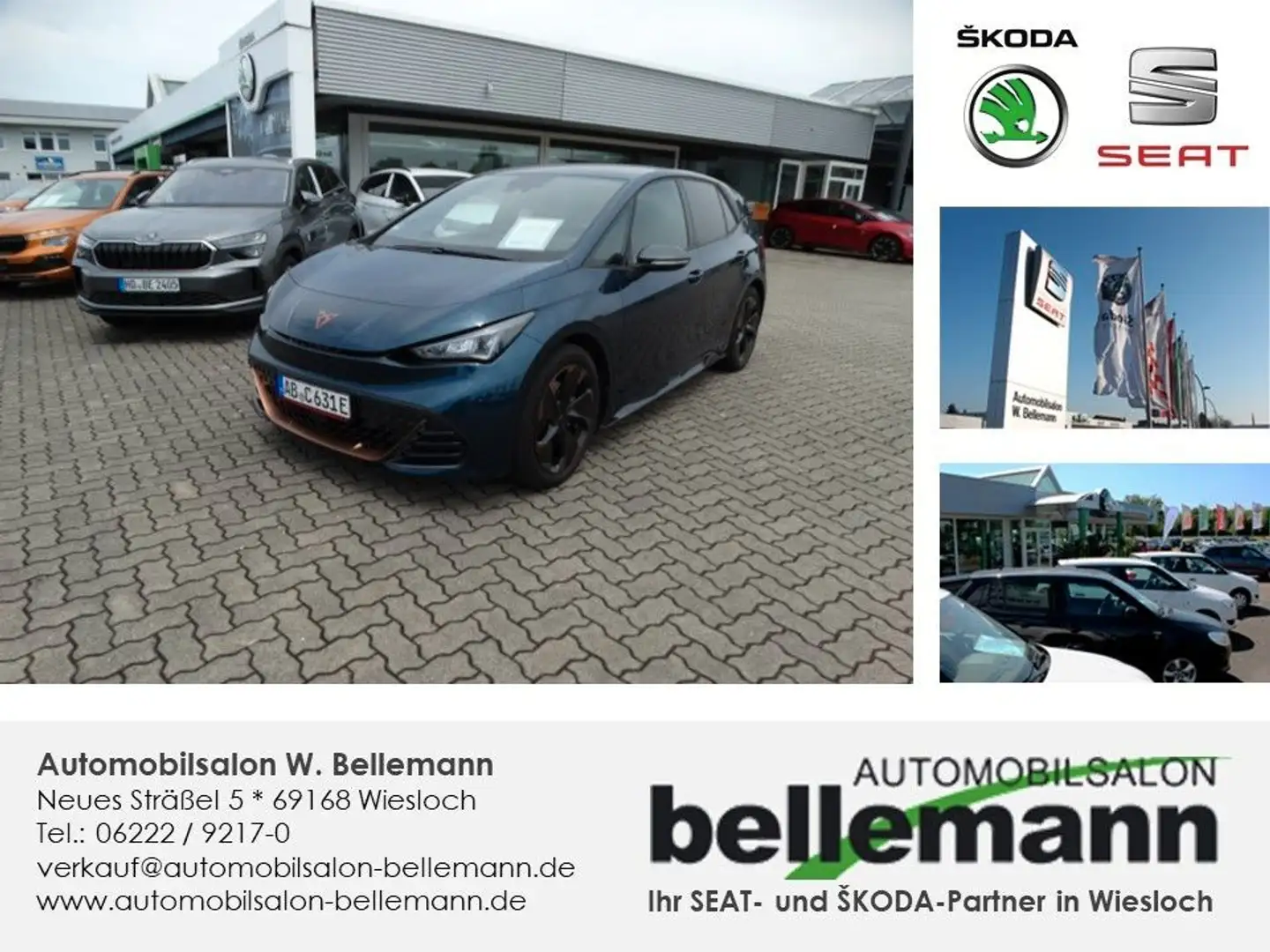 CUPRA Born Basis 150kW Albastru - 1