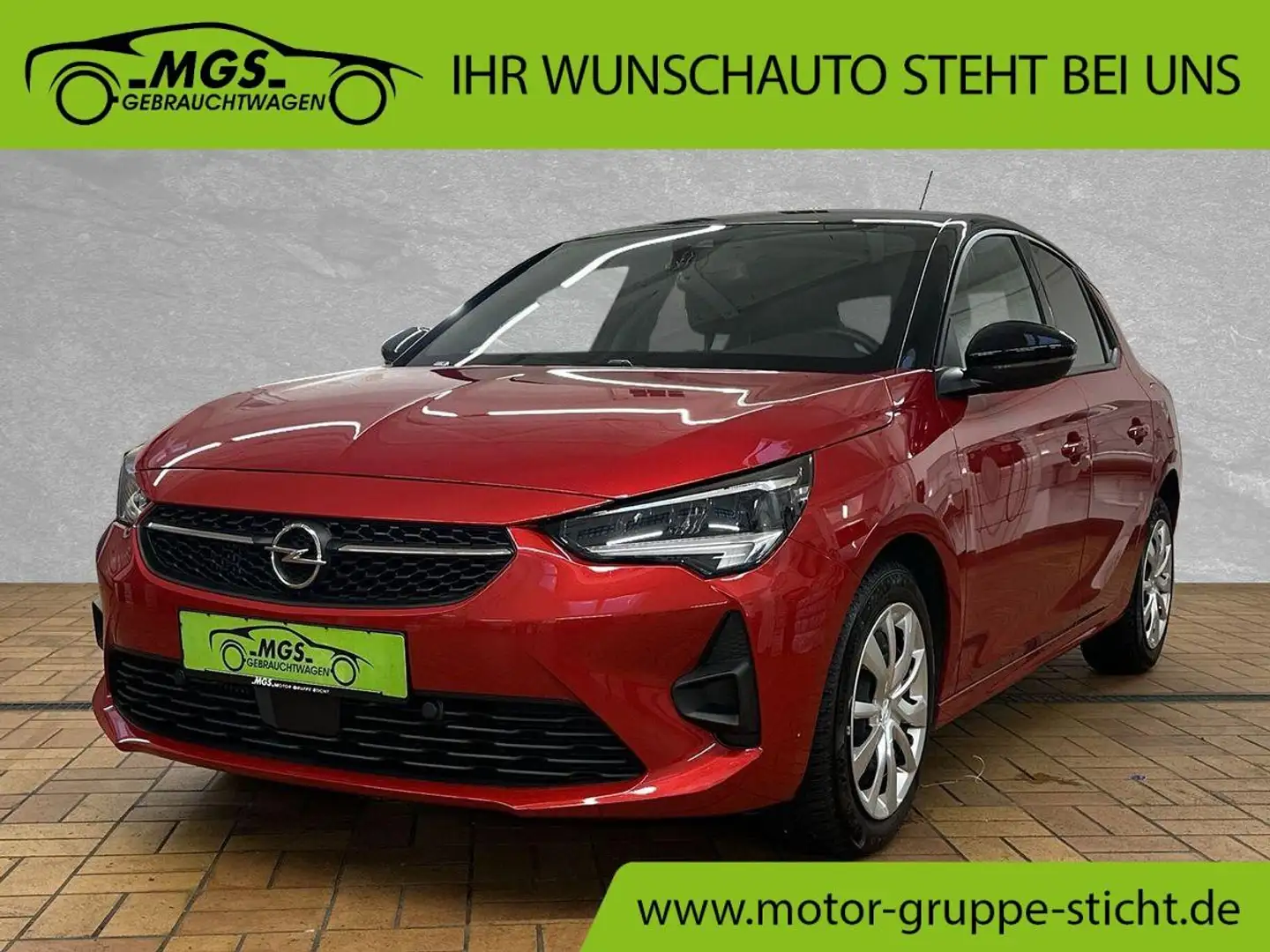 Opel Corsa GS Line #KLIMA#SHZ#LENKRADH#PDC#LED#BT Rouge - 1