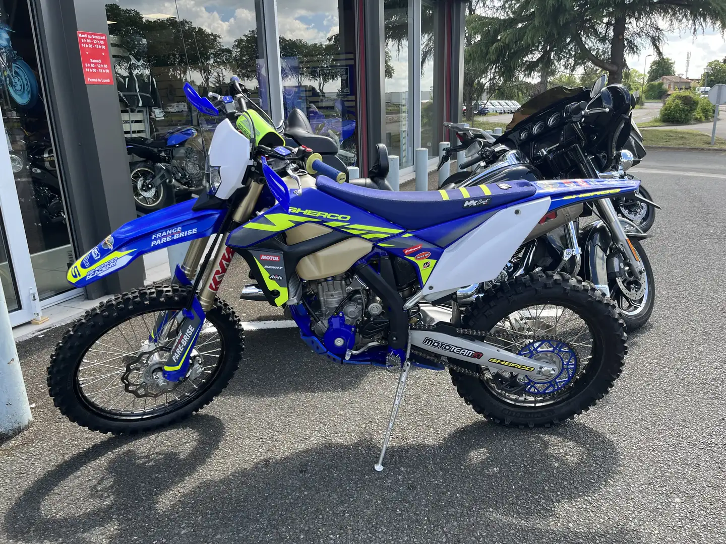 Sherco 300 SEF Pas mal de pièce en plus - 1