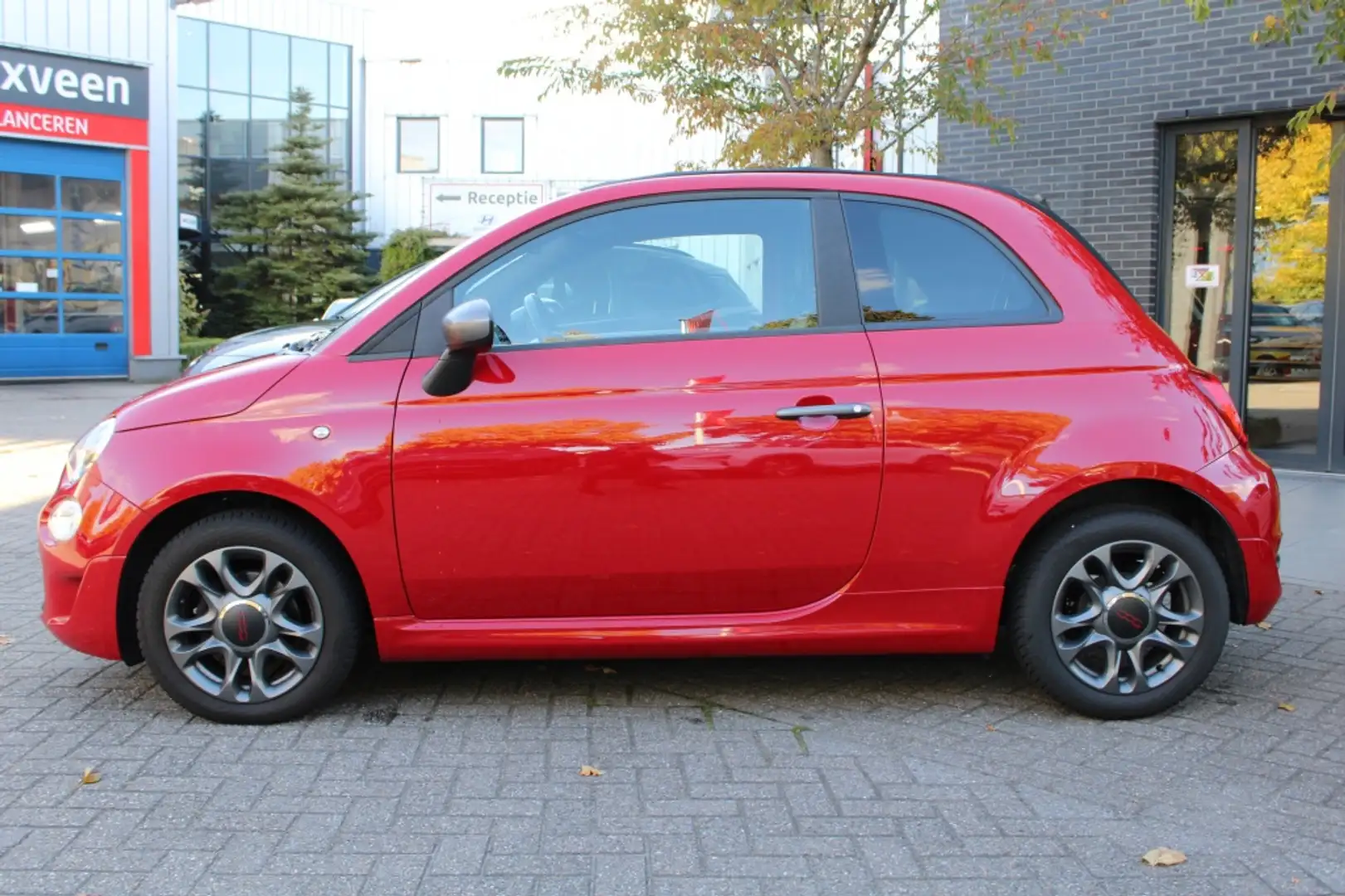 Fiat 500C 0.9 Sport Cabriolet Leder/Bluet/Airco/Pdc/16"/Conn Rouge - 2