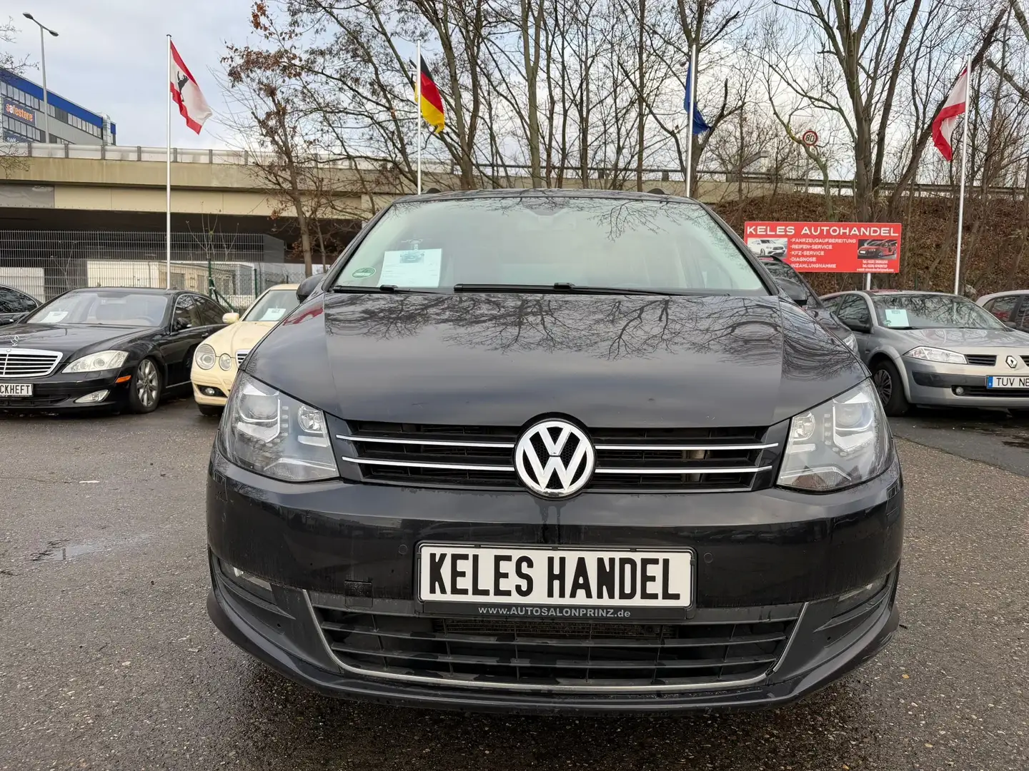 Volkswagen Sharan Comfortline BMT Schwarz - 1