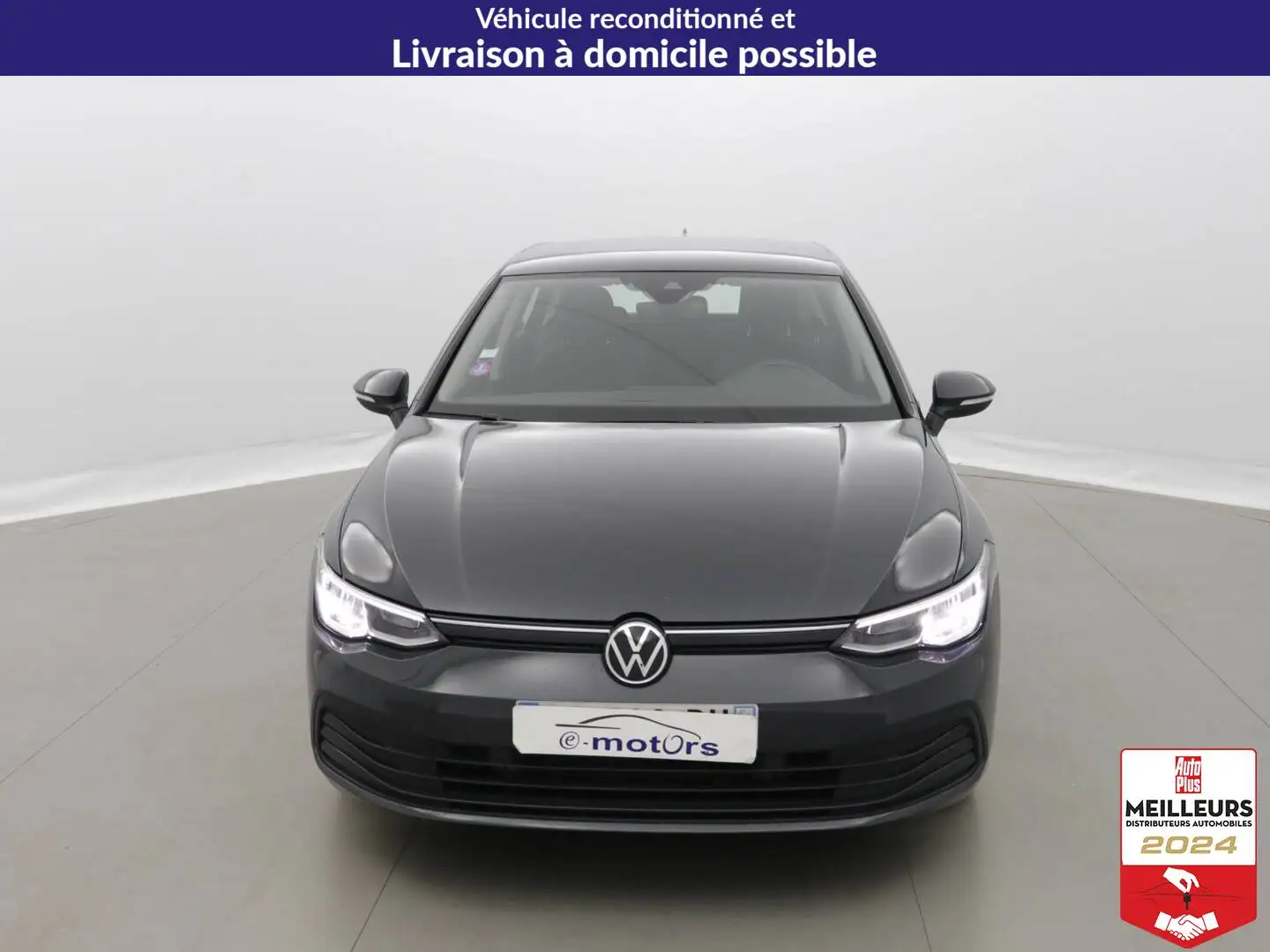 Volkswagen Golf 1.0 eTSI OPF 110 DSG7 Life +GPS +Caméra Gris - 2