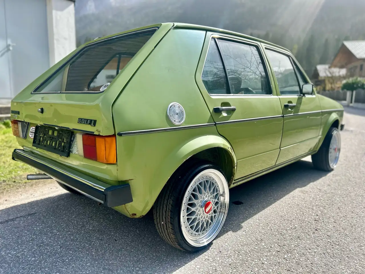 Volkswagen Golf L 1. Lack Manilagrün, foto 5