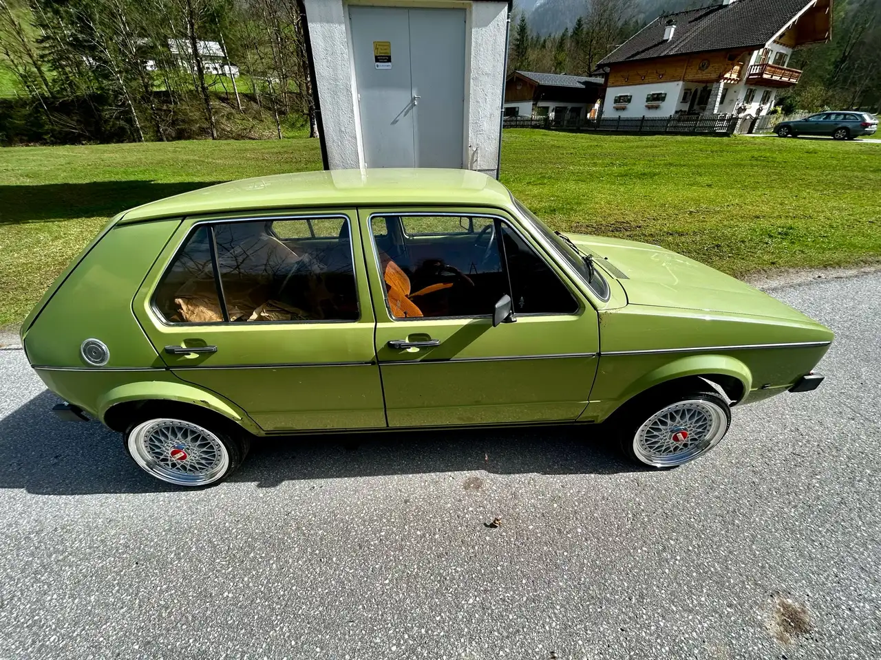 Volkswagen Golf L 1. Lack Manilagrün, foto 4