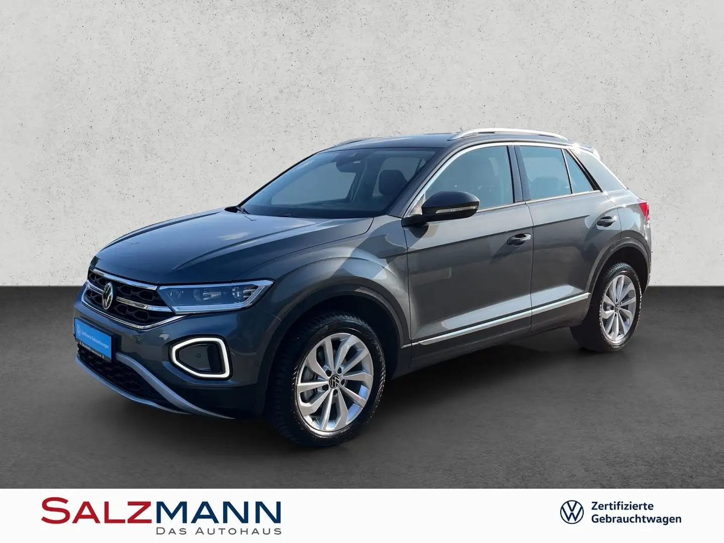 Volkswagen T-Roc 1.5 TSI DSG Style, Navi, LED, Kamera, ACC Grau - 1