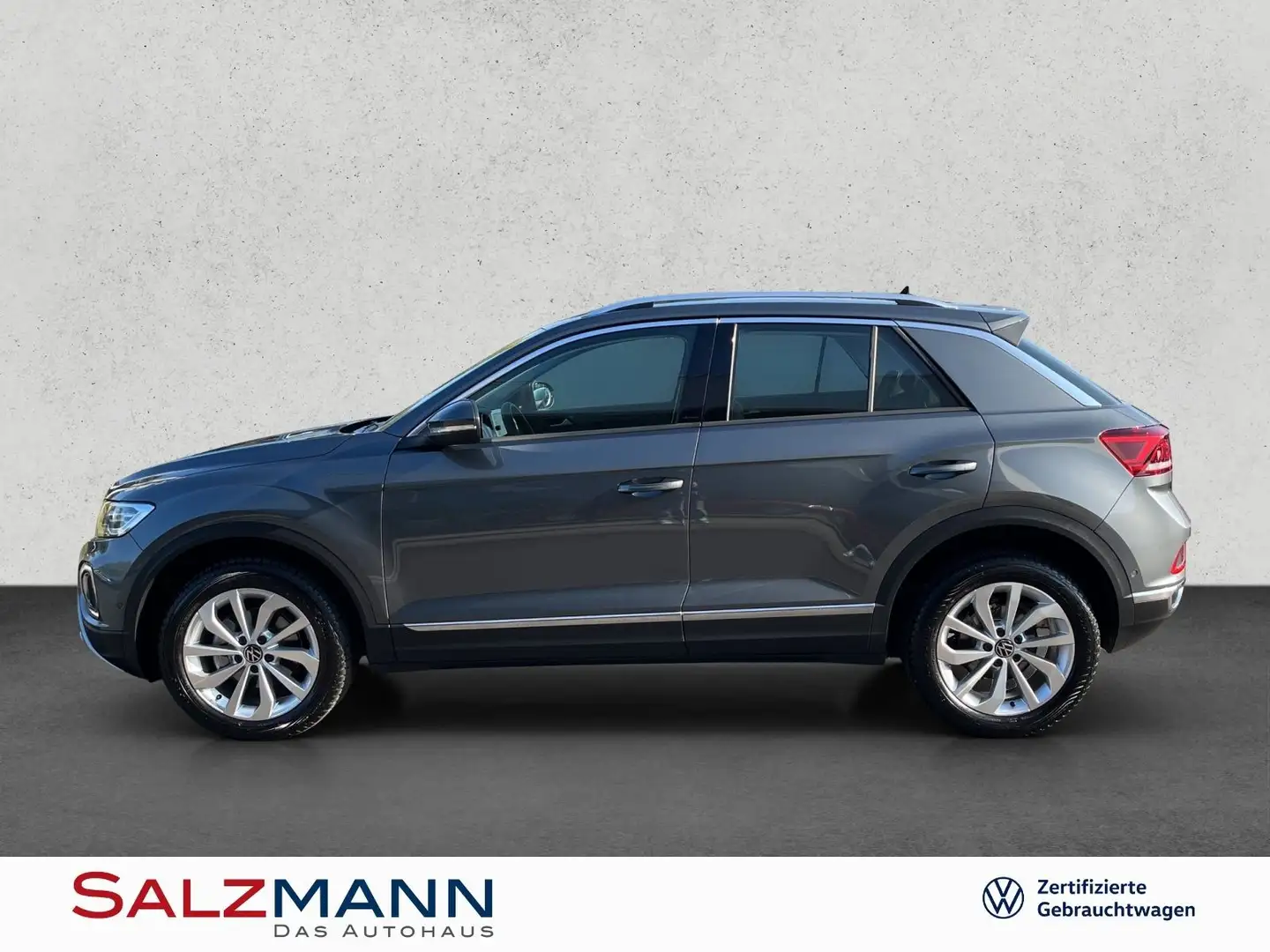 Volkswagen T-Roc 1.5 TSI DSG Style, Navi, LED, Kamera, ACC Grau - 2