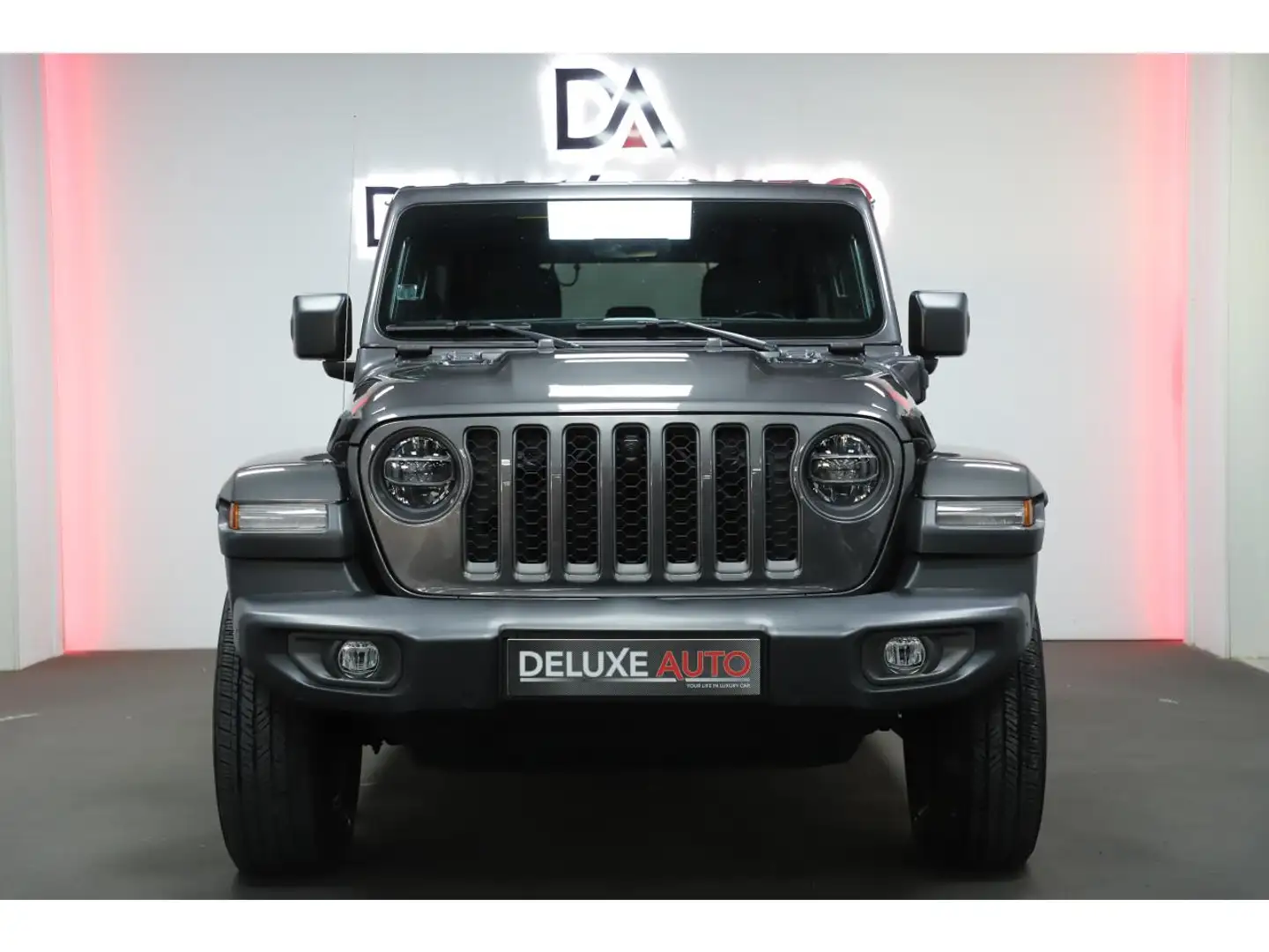 Jeep Wrangler 2.0i T 4xe 380 Unlimited  80th Anniversary BVA Gris - 2