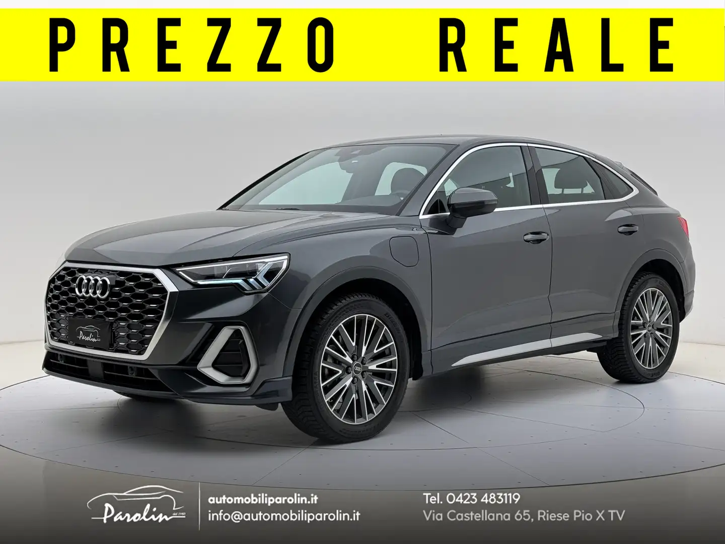 Audi Q3 Sportback 45 tfsi e S-line edition s-tronic ACC Gris - 1