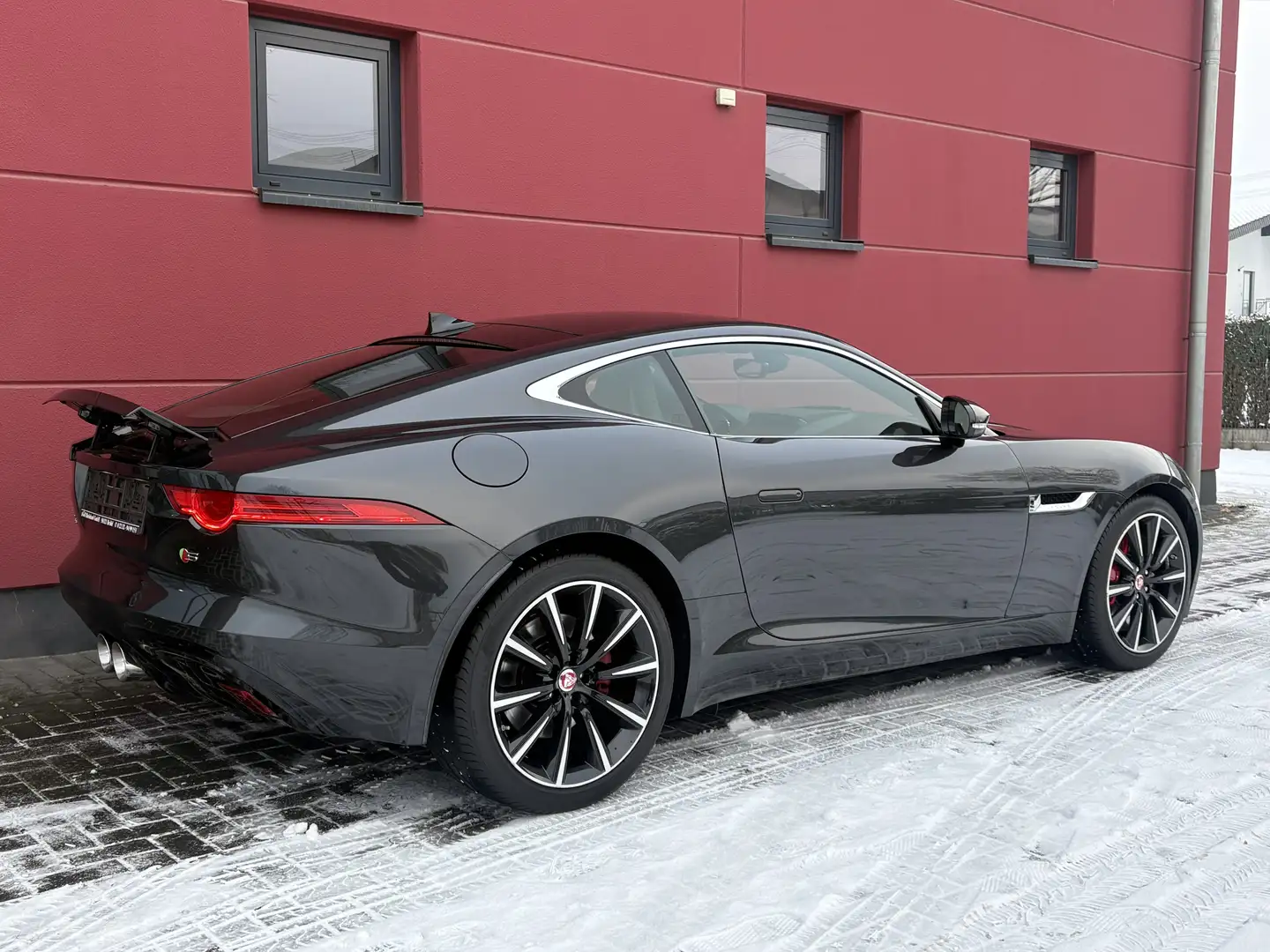 Jaguar F-Type COUPE AUT. V6 S 380PS NUR 35.852KM LEDER ALU19 TOP Gris - 2