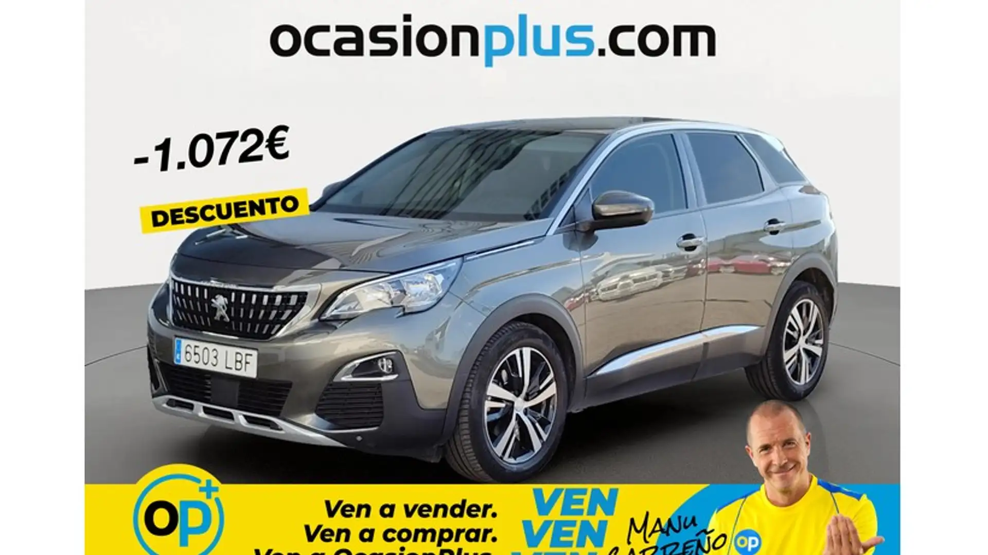 Peugeot 3008 1.5BlueHDi Allure S&S EAT8 130 Gris - 1