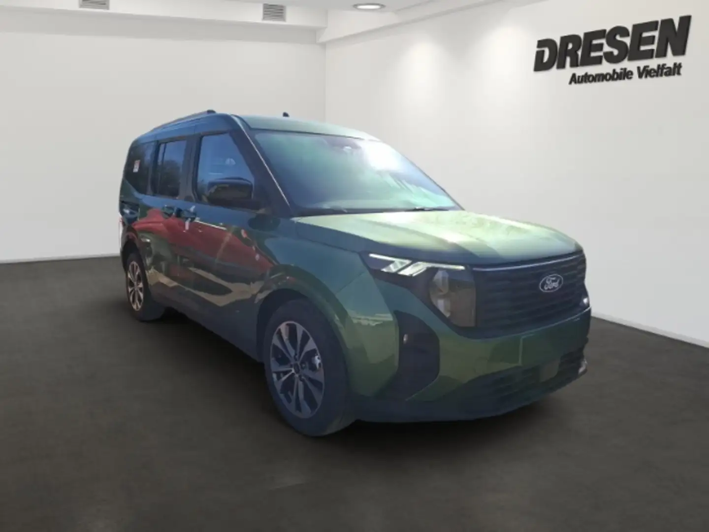 Ford Tourneo Courier Titanium 1.0l+Klimaanlage+Einparkhilfe+Tempomat Zöld - 2