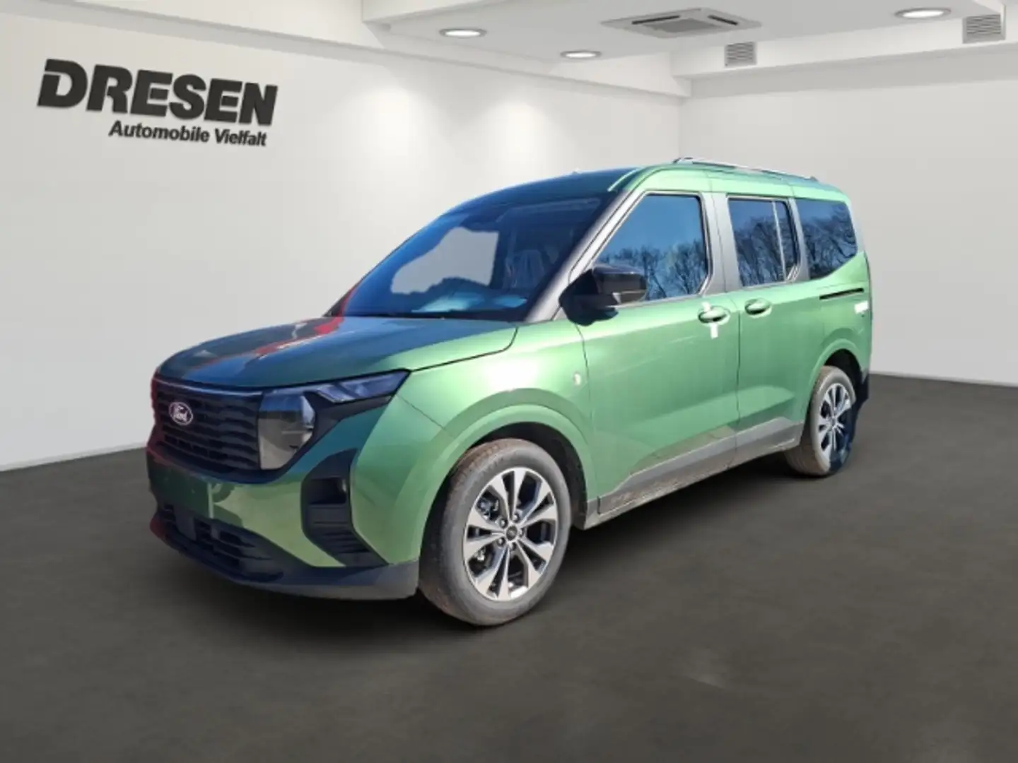 Ford Tourneo Courier Titanium 1.0l+Klimaanlage+Einparkhilfe+Tempomat Zöld - 1