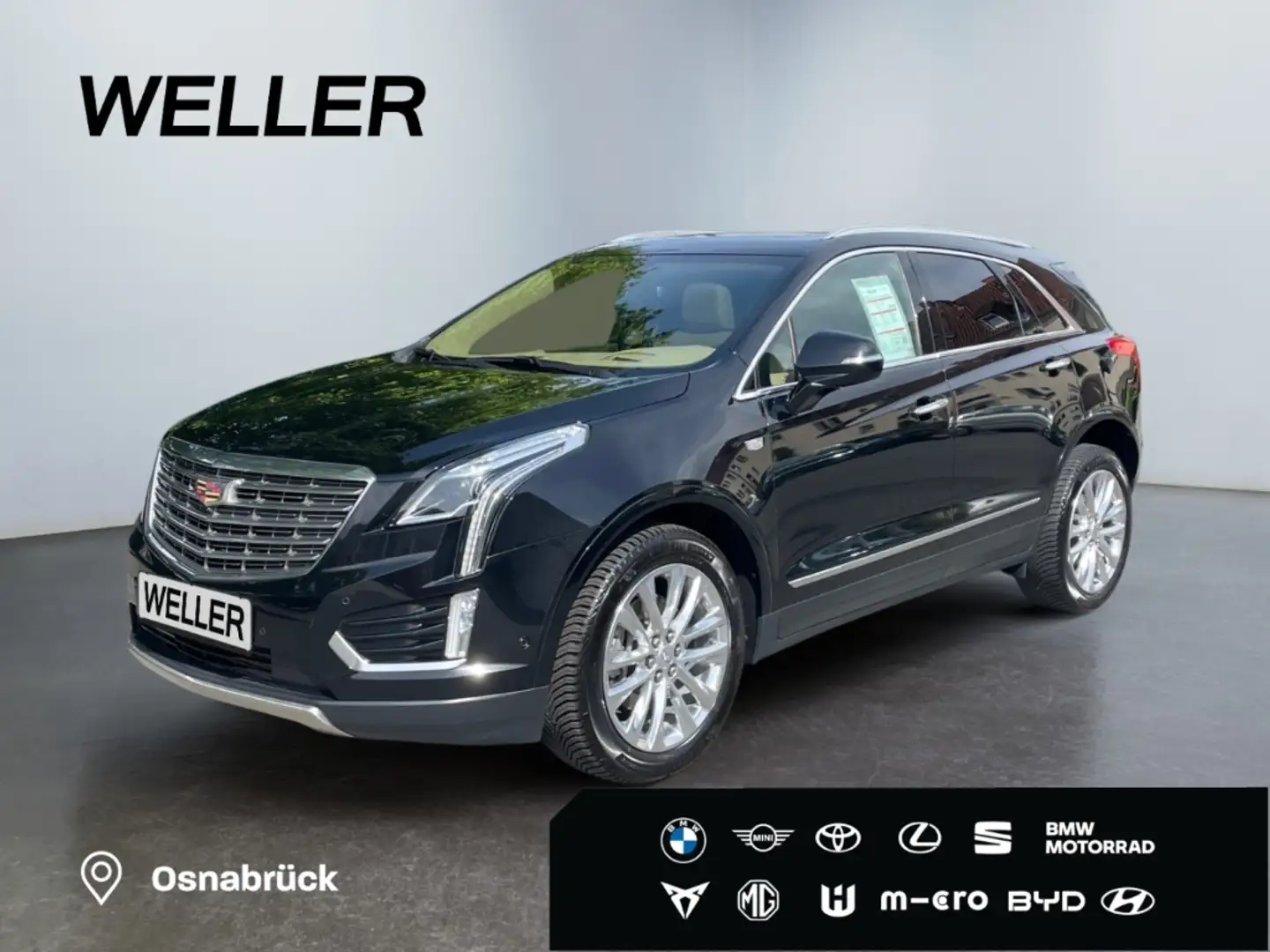 Cadillac XT5 3.6 V6 Platinum AWD *LED*HUD*Pano*Leder*360°* Schwarz - 1