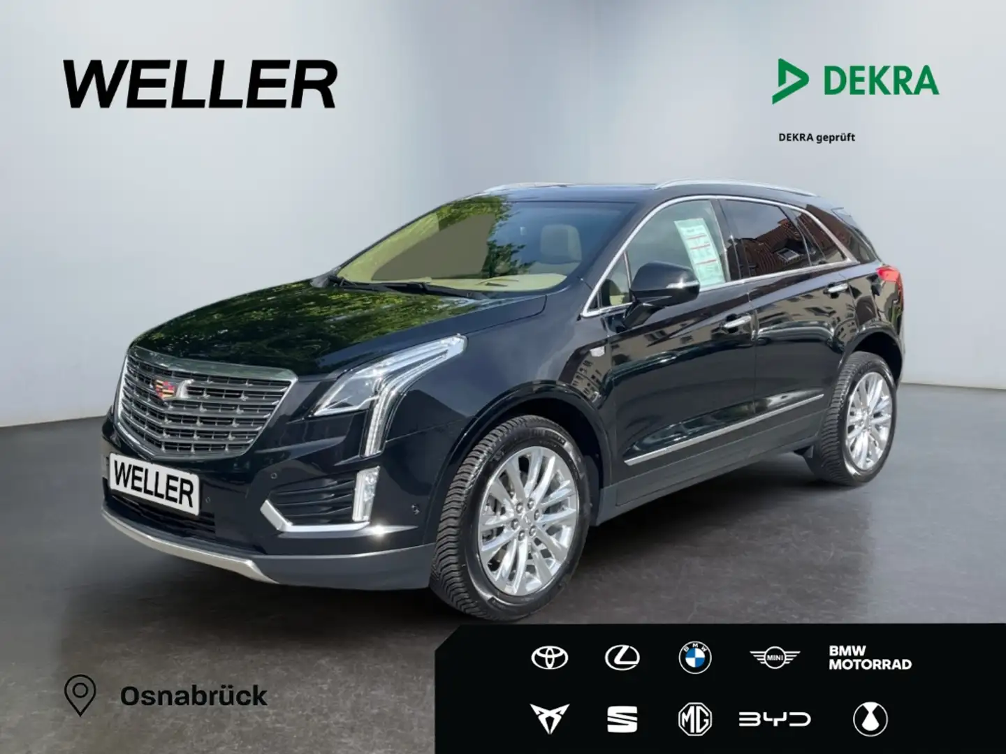 Cadillac XT5 3.6 V6 Platinum AWD *LED*HUD*Pano*Leder*360°* Schwarz - 1